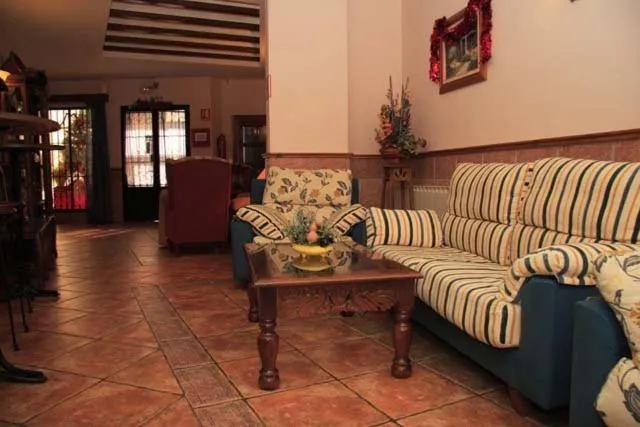 Communal lounge/ TV room in Hotel Patri