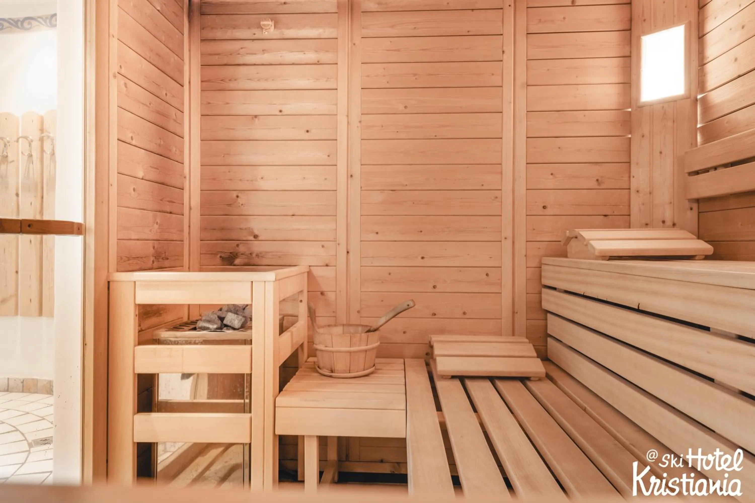 Sauna in Kristiania Small Dolomites Hotel