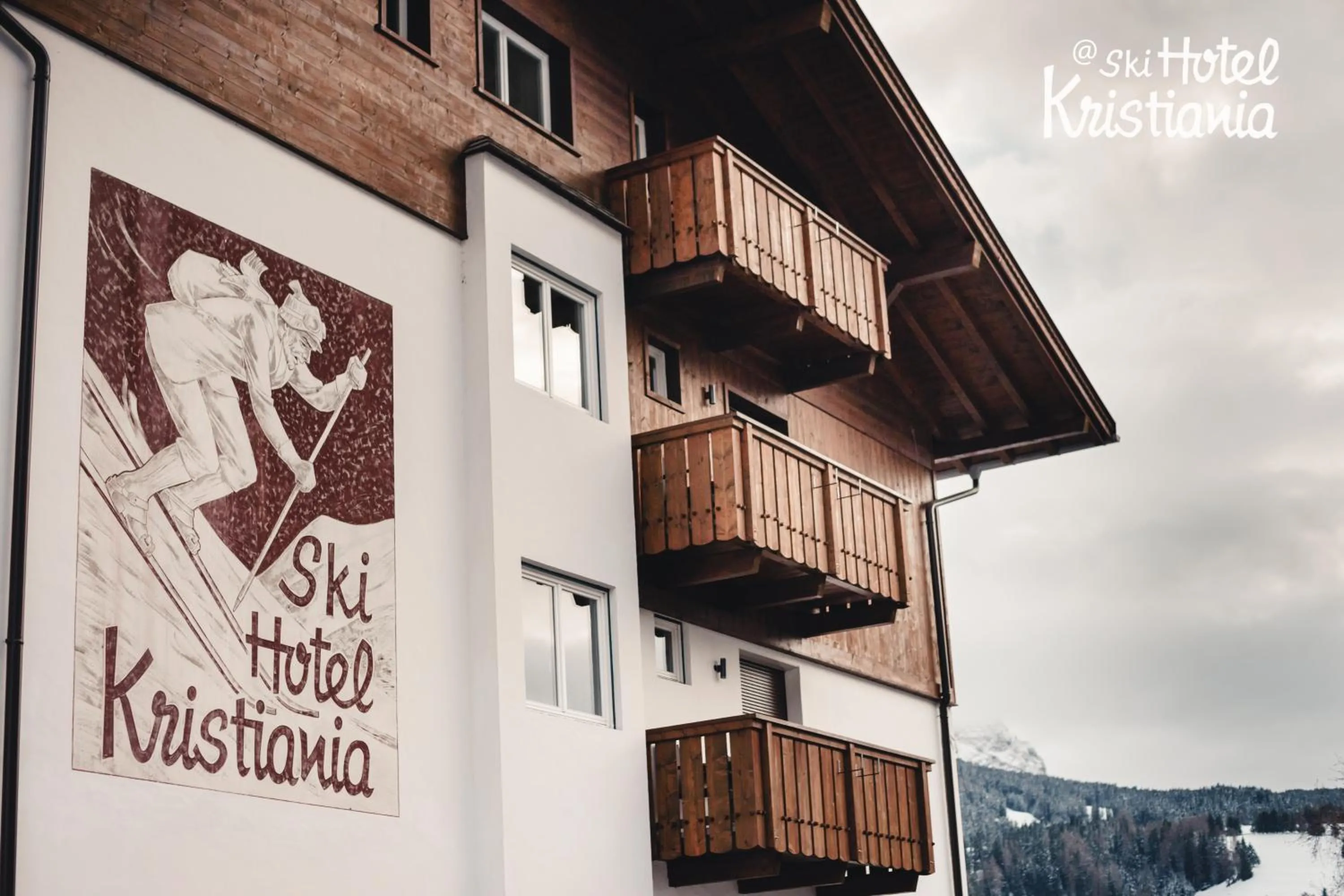 Property building in Kristiania Small Dolomites Hotel