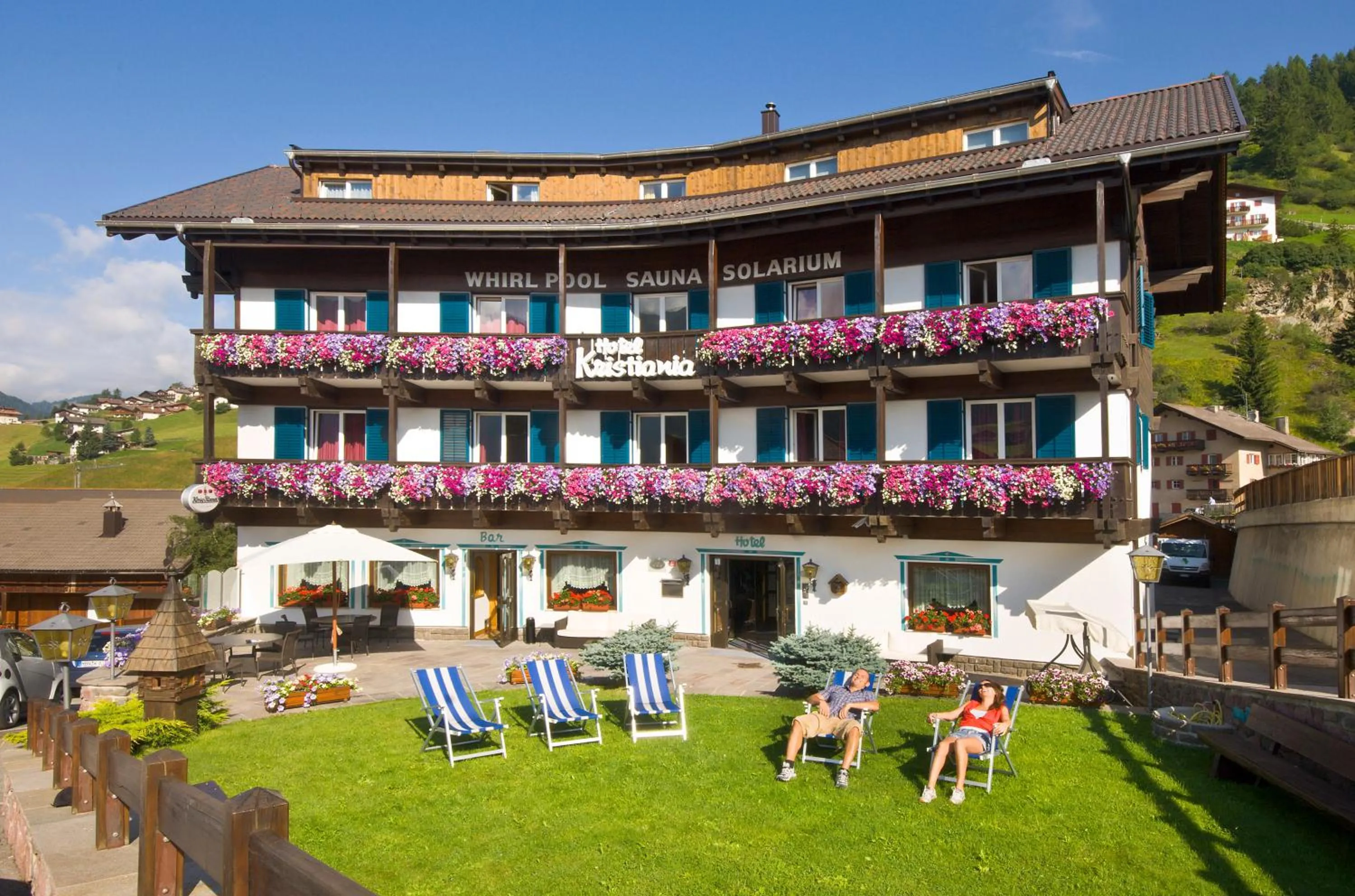 Property building in Kristiania Small Dolomites Hotel