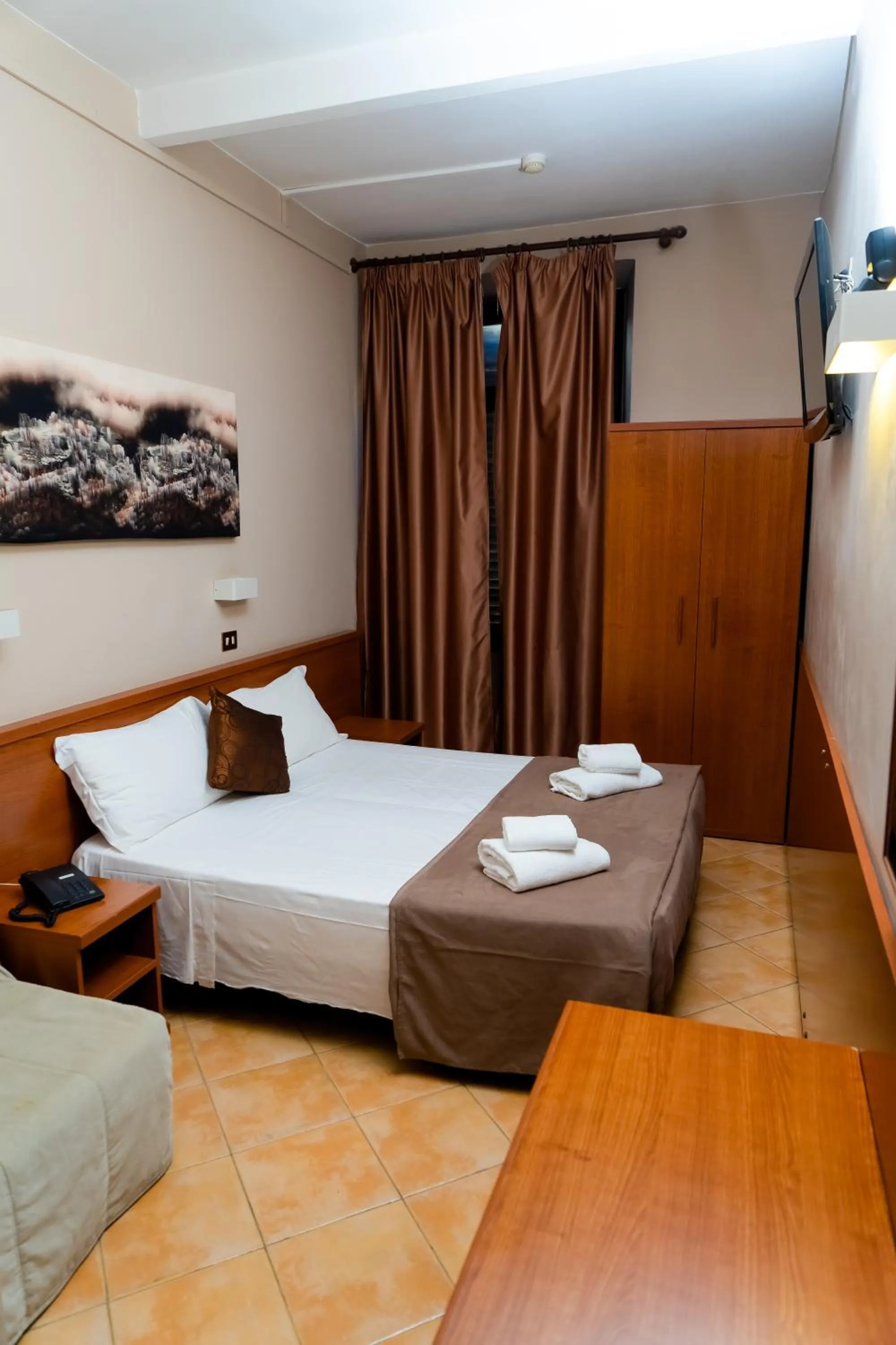 Bed in Hotel Cervia