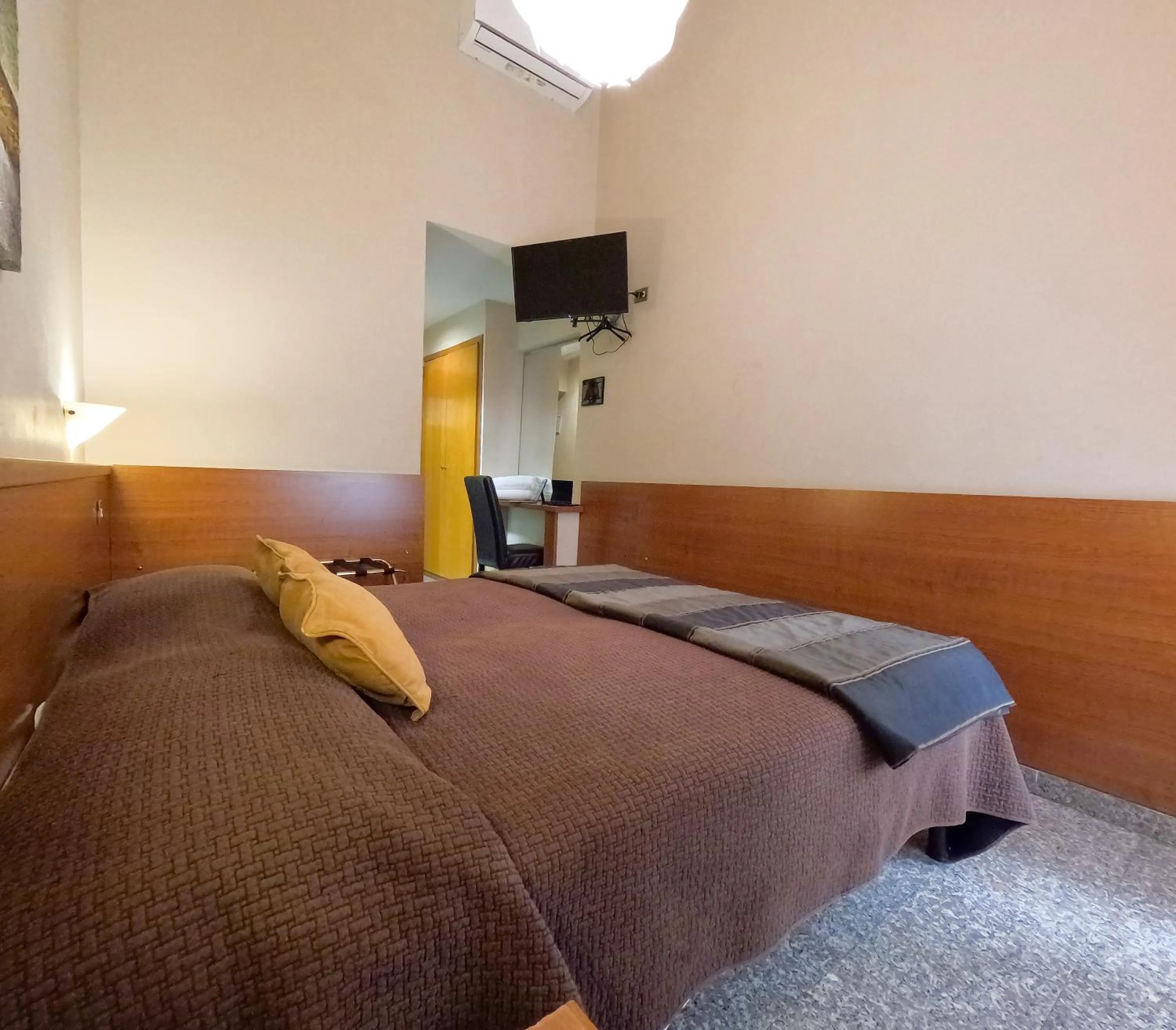 Bed in Hotel Cervia