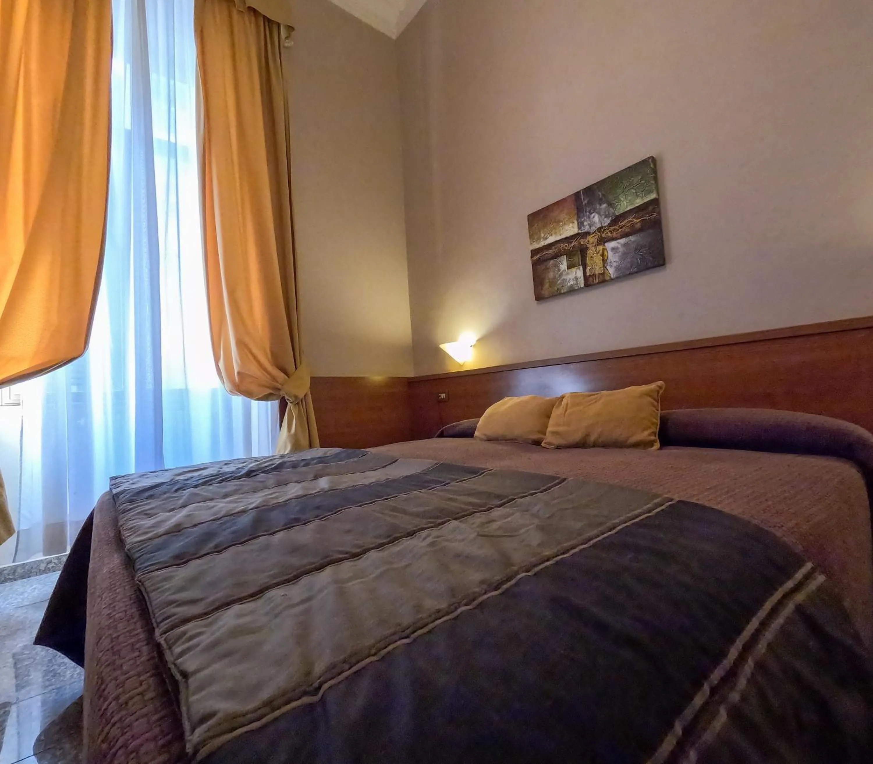 Bed in Hotel Cervia