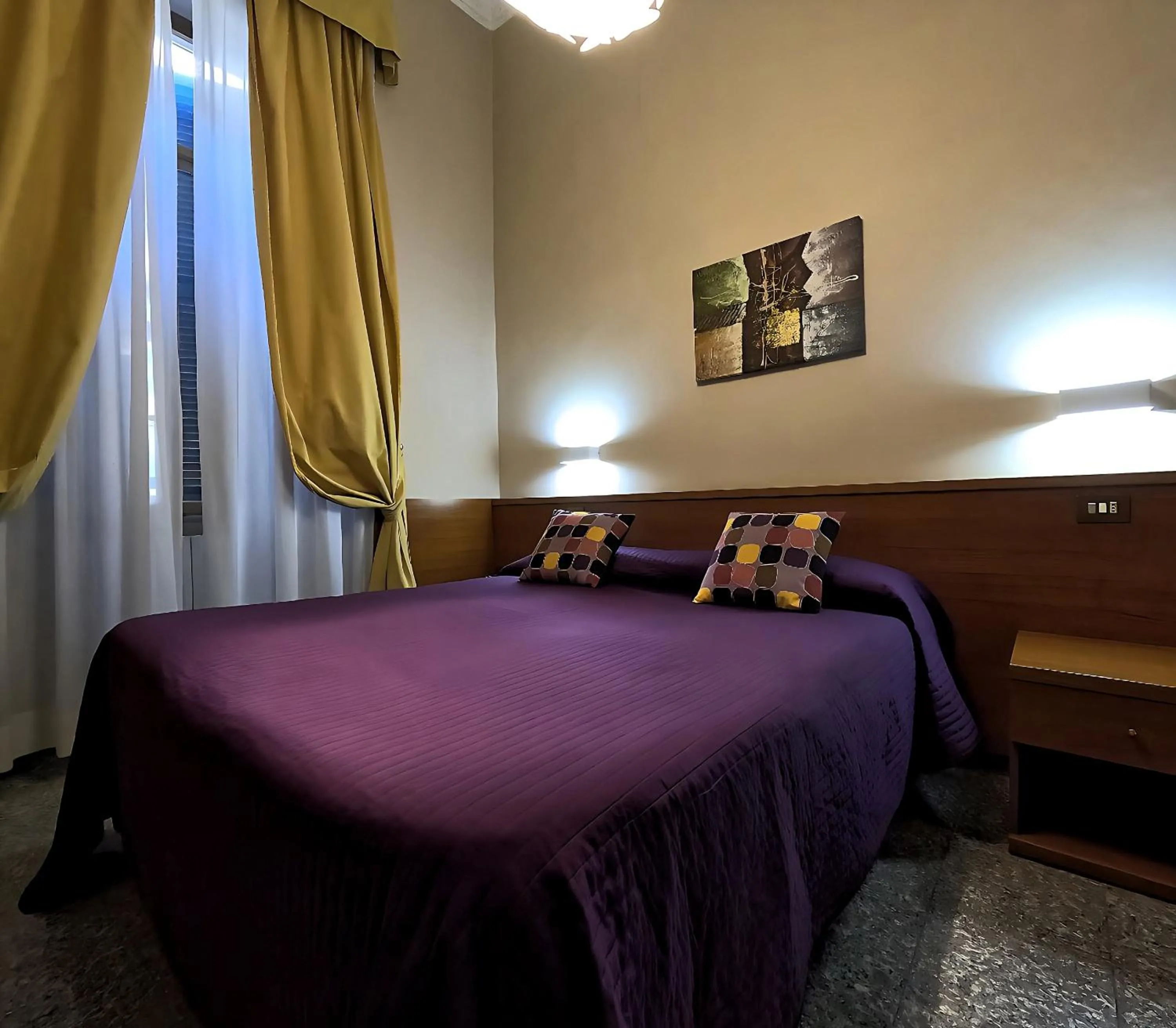 Bed in Hotel Cervia