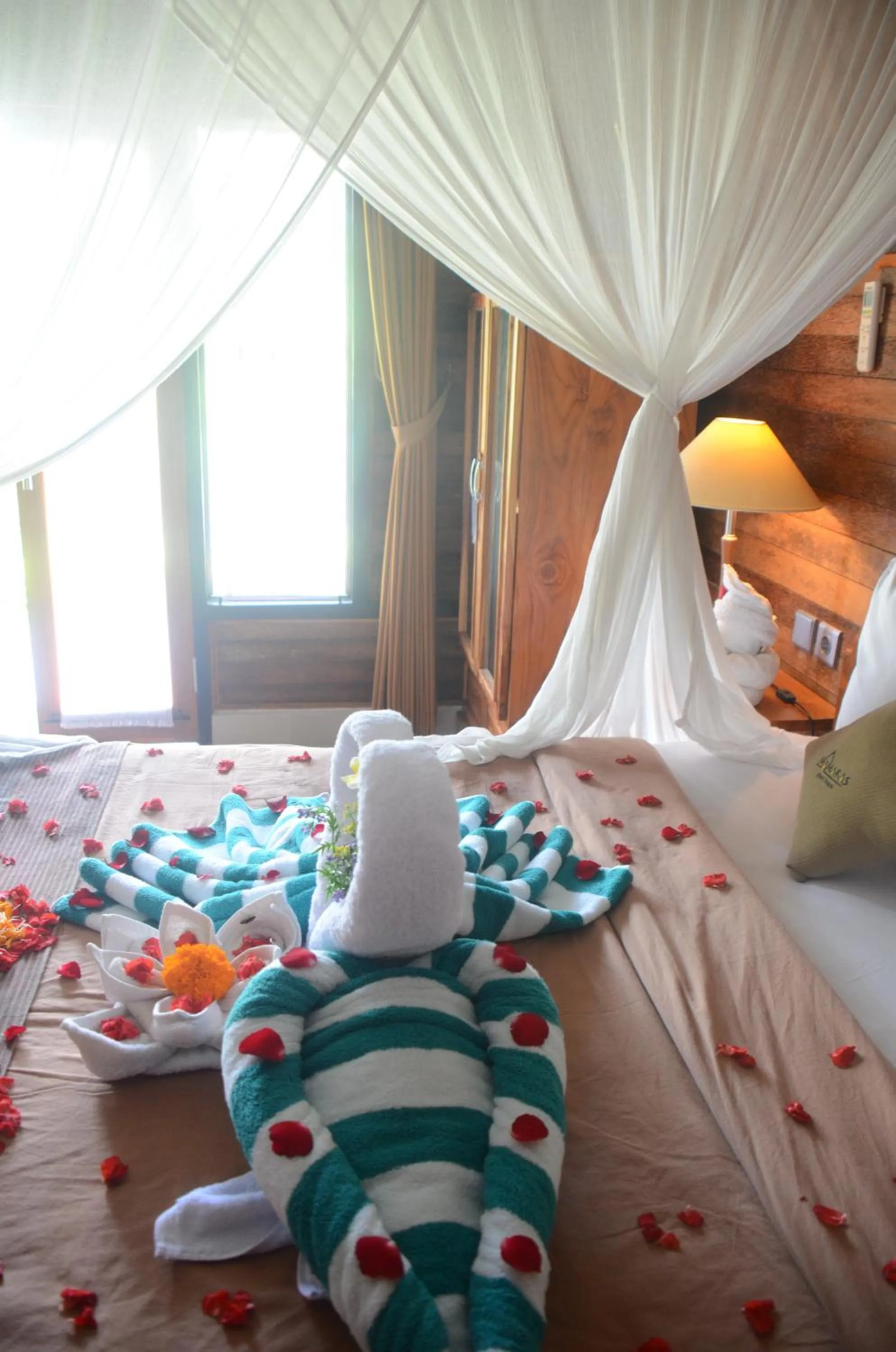 Bed in Mamaras Guest House