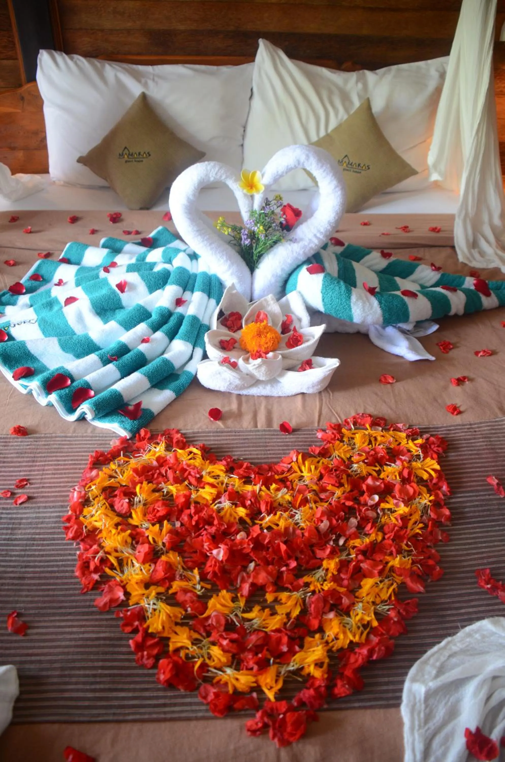 Bed in Mamaras Guest House