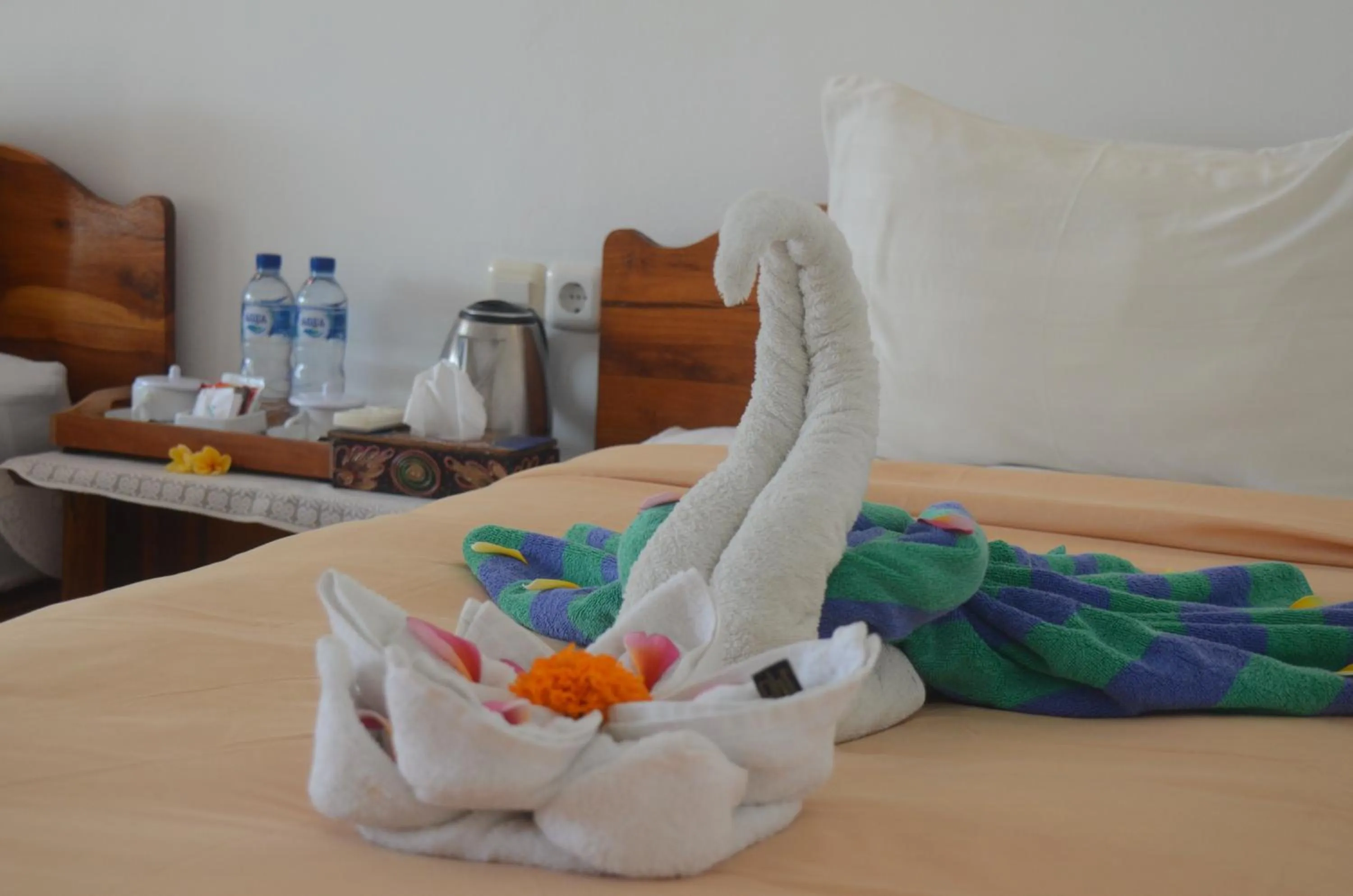 Bed in Mamaras Guest House