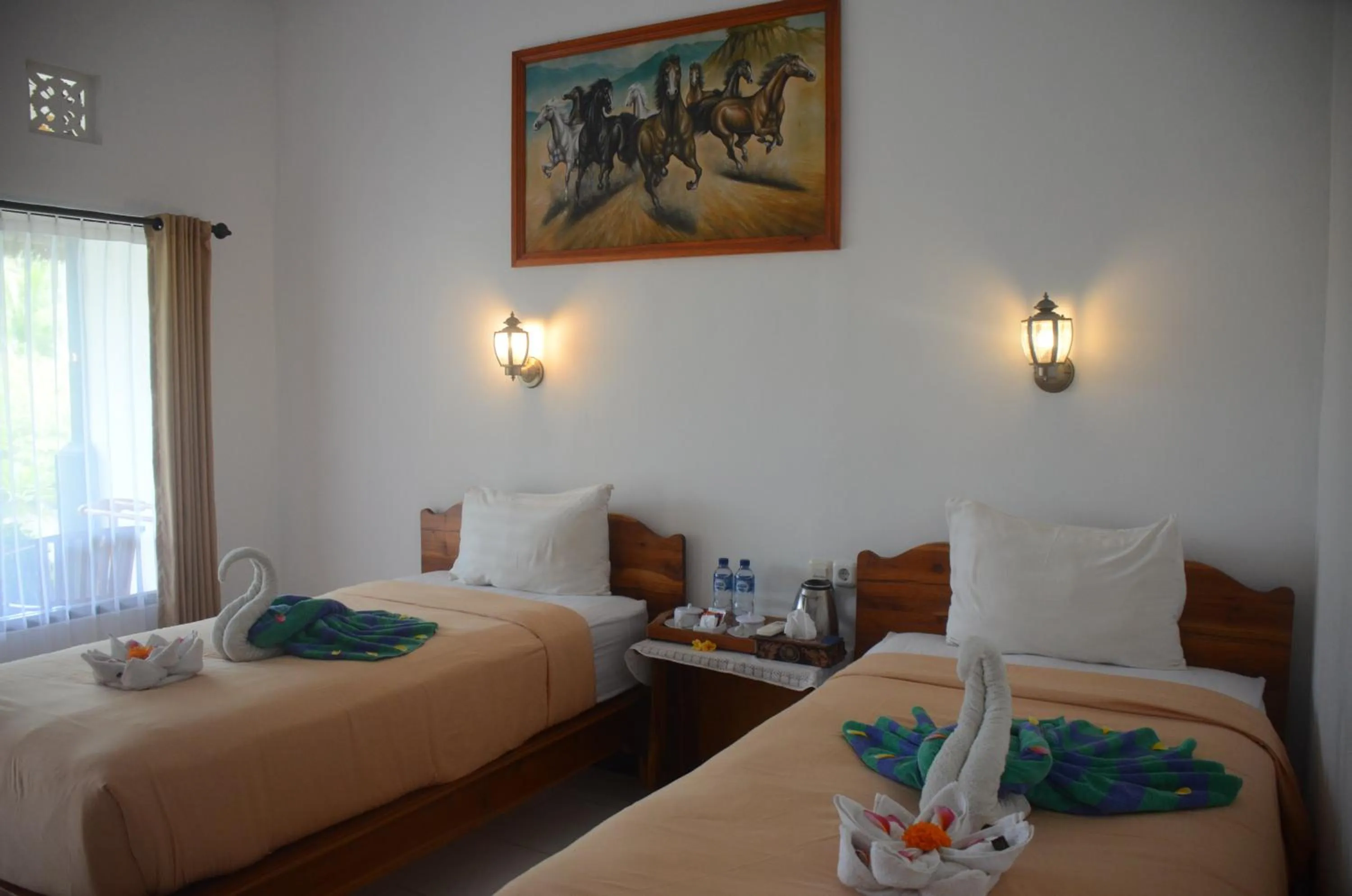 Bed in Mamaras Guest House