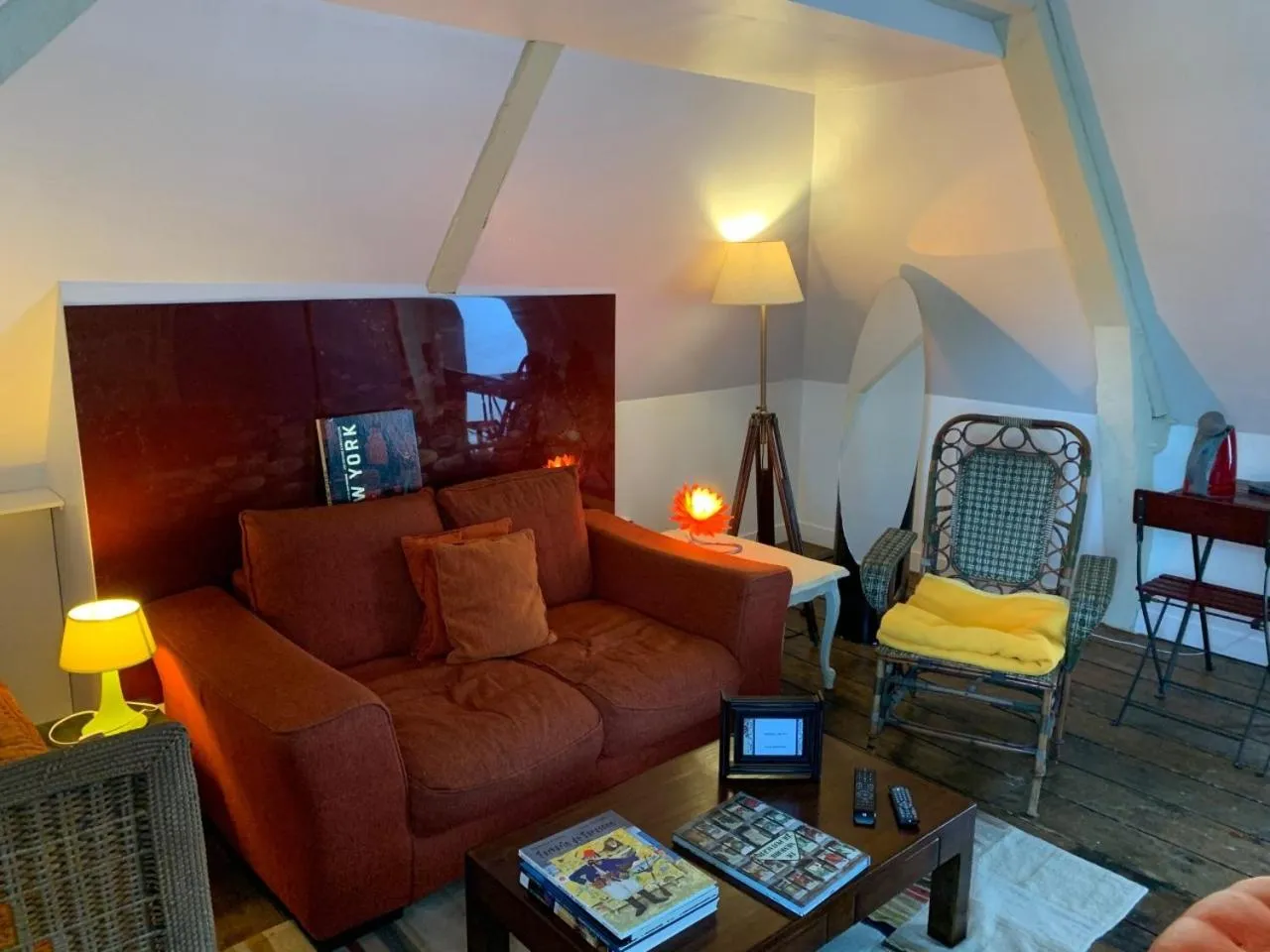 Seating area in Chambres d'Hôtes Villa Mon Repos