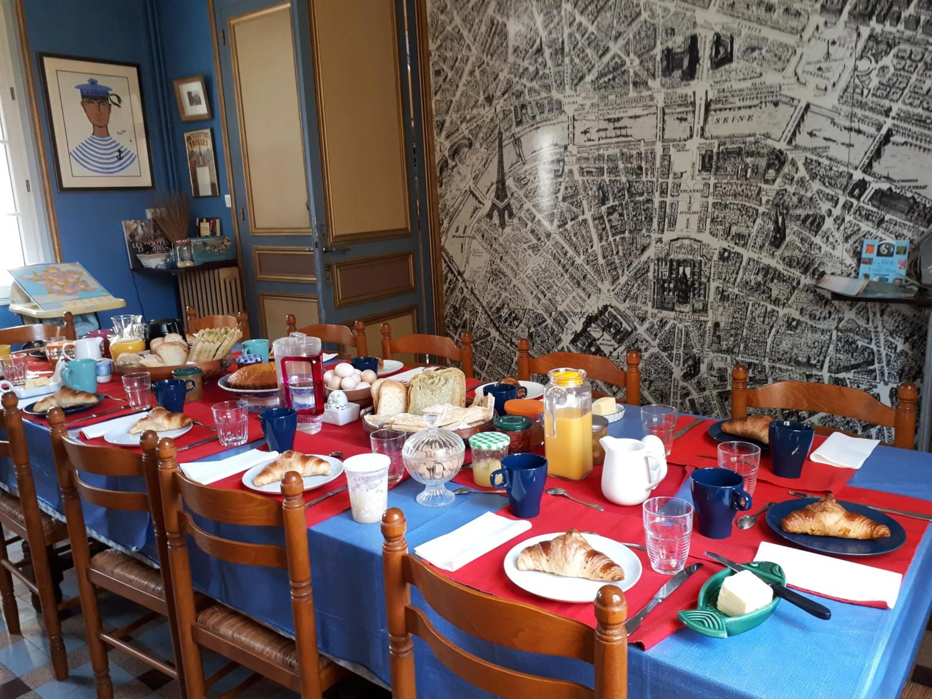 Communal kitchen in Chambres d'Hôtes Villa Mon Repos