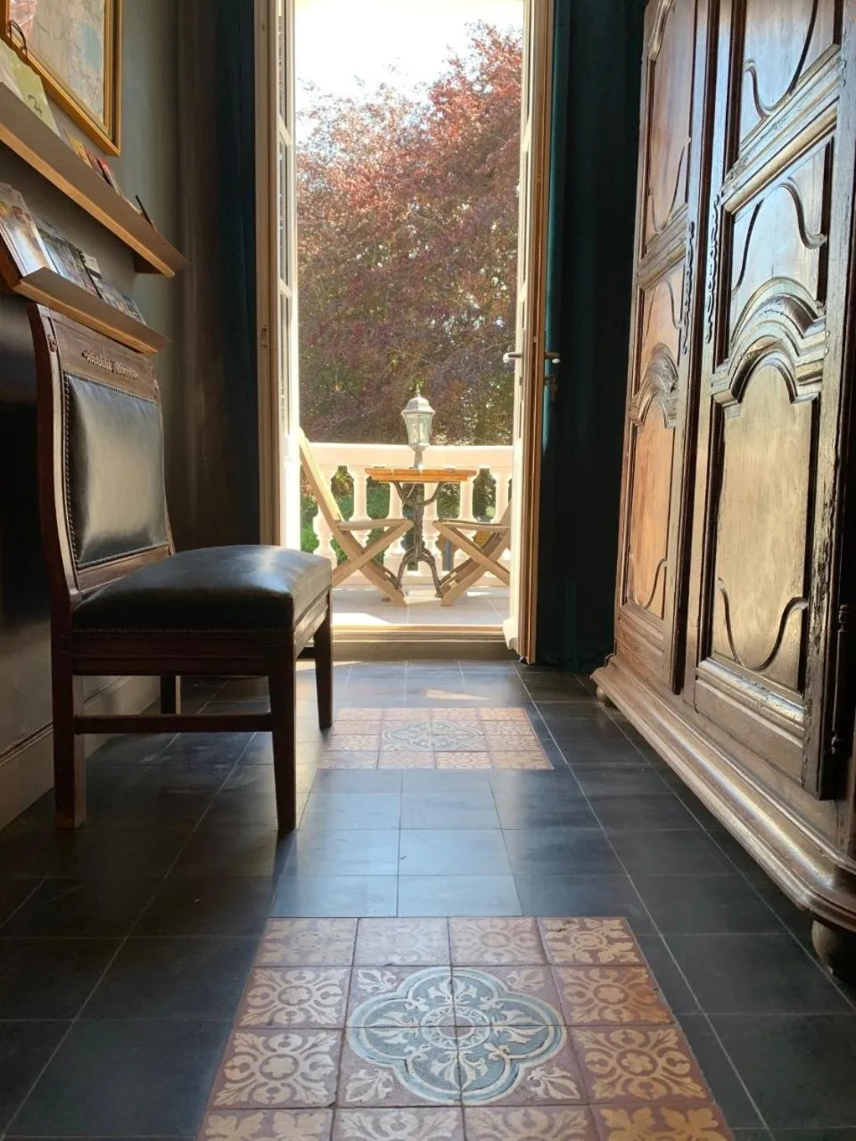 Balcony/Terrace in Chambres d'Hôtes Villa Mon Repos