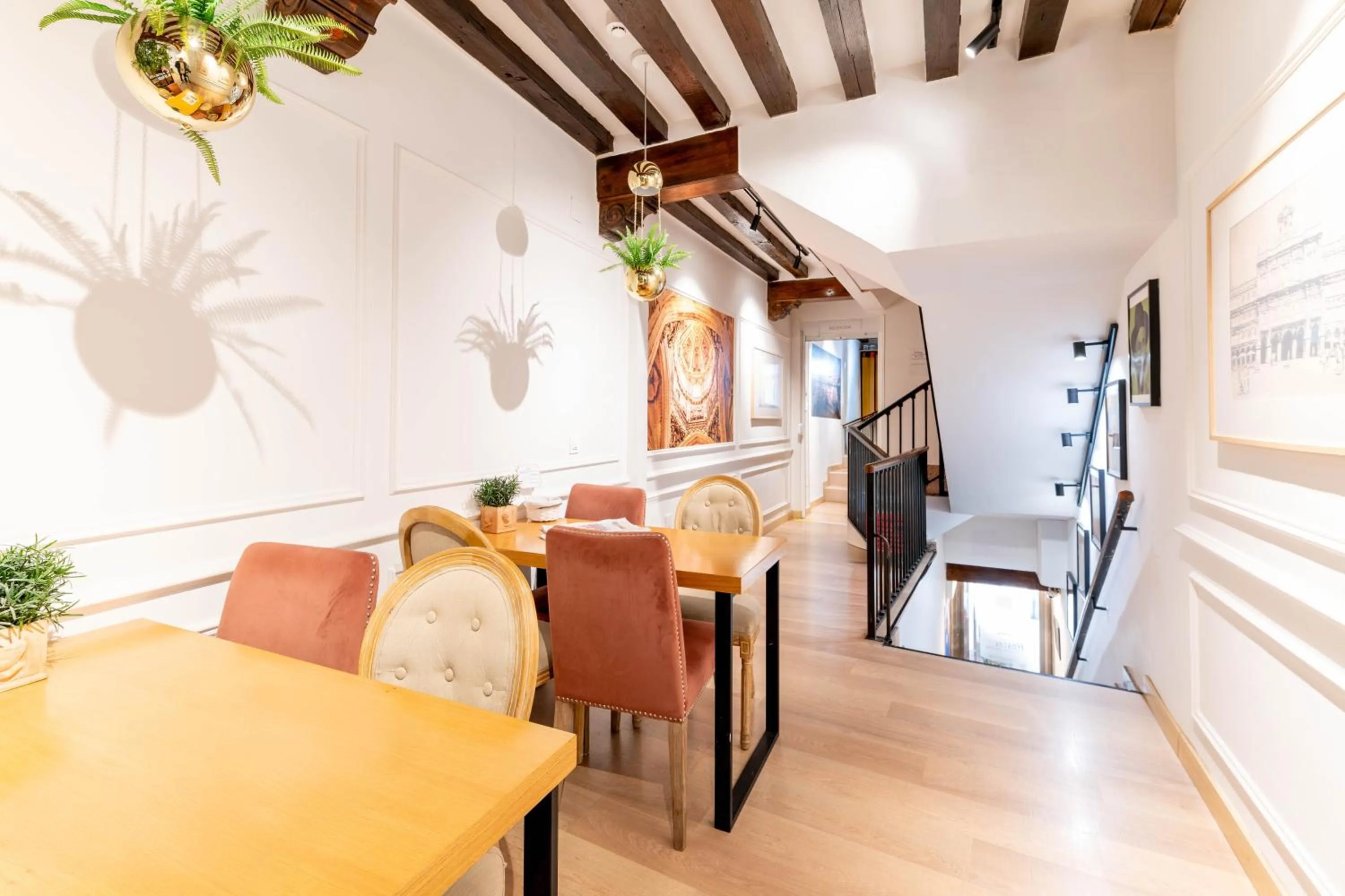 Lobby or reception in Hospedium Plaza Mayor Salamanca