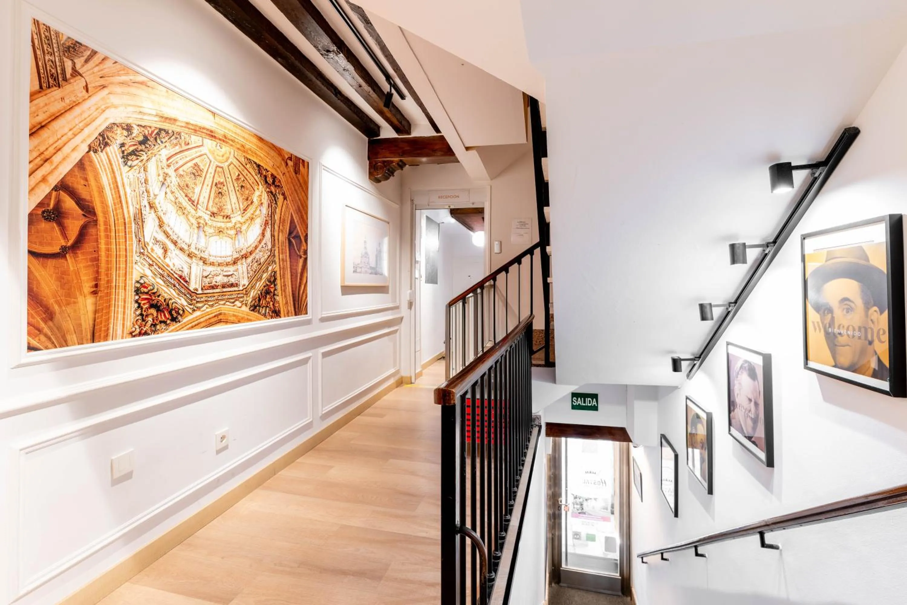 Lobby or reception in Hospedium Plaza Mayor Salamanca