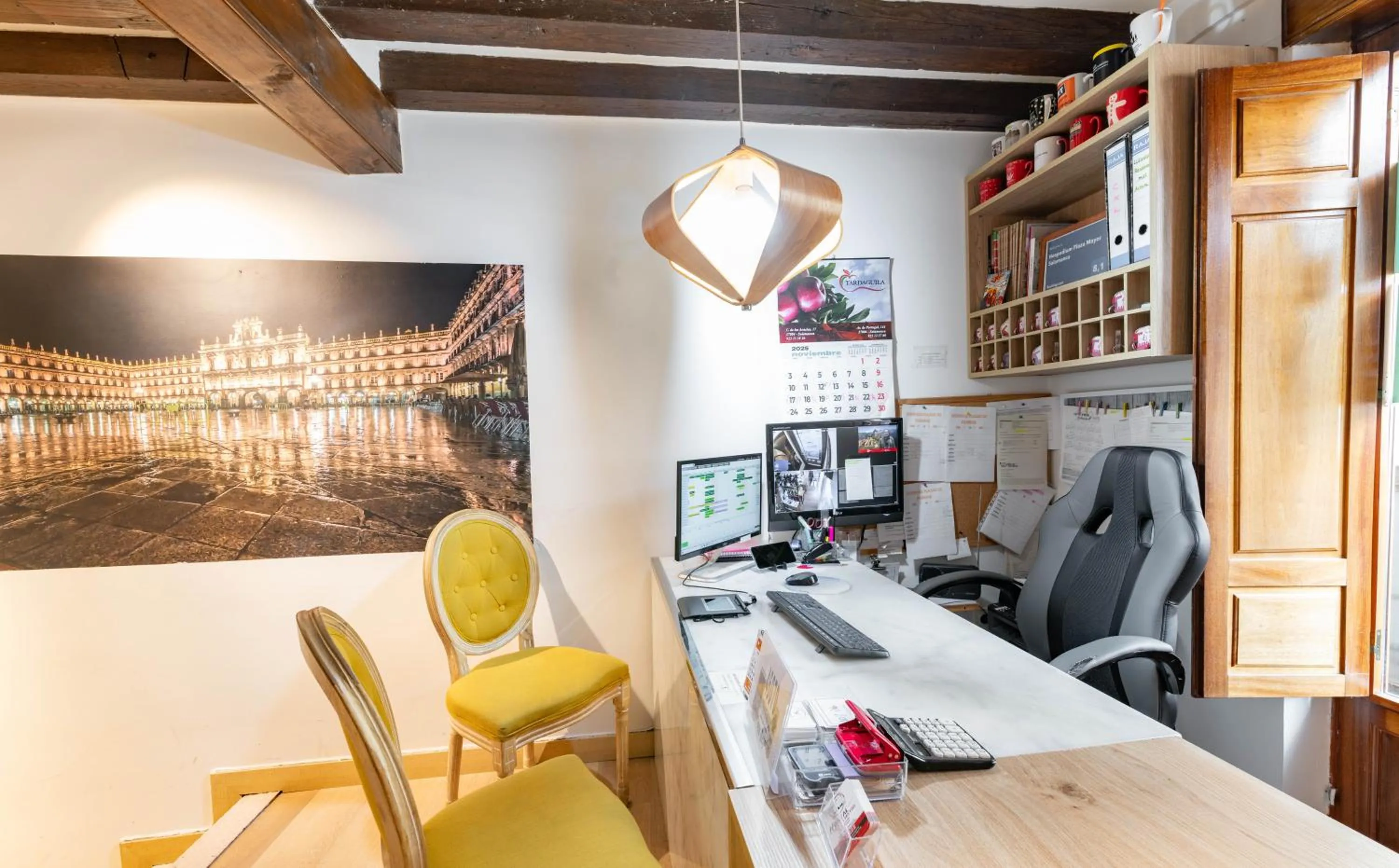 Lobby or reception in Hospedium Plaza Mayor Salamanca