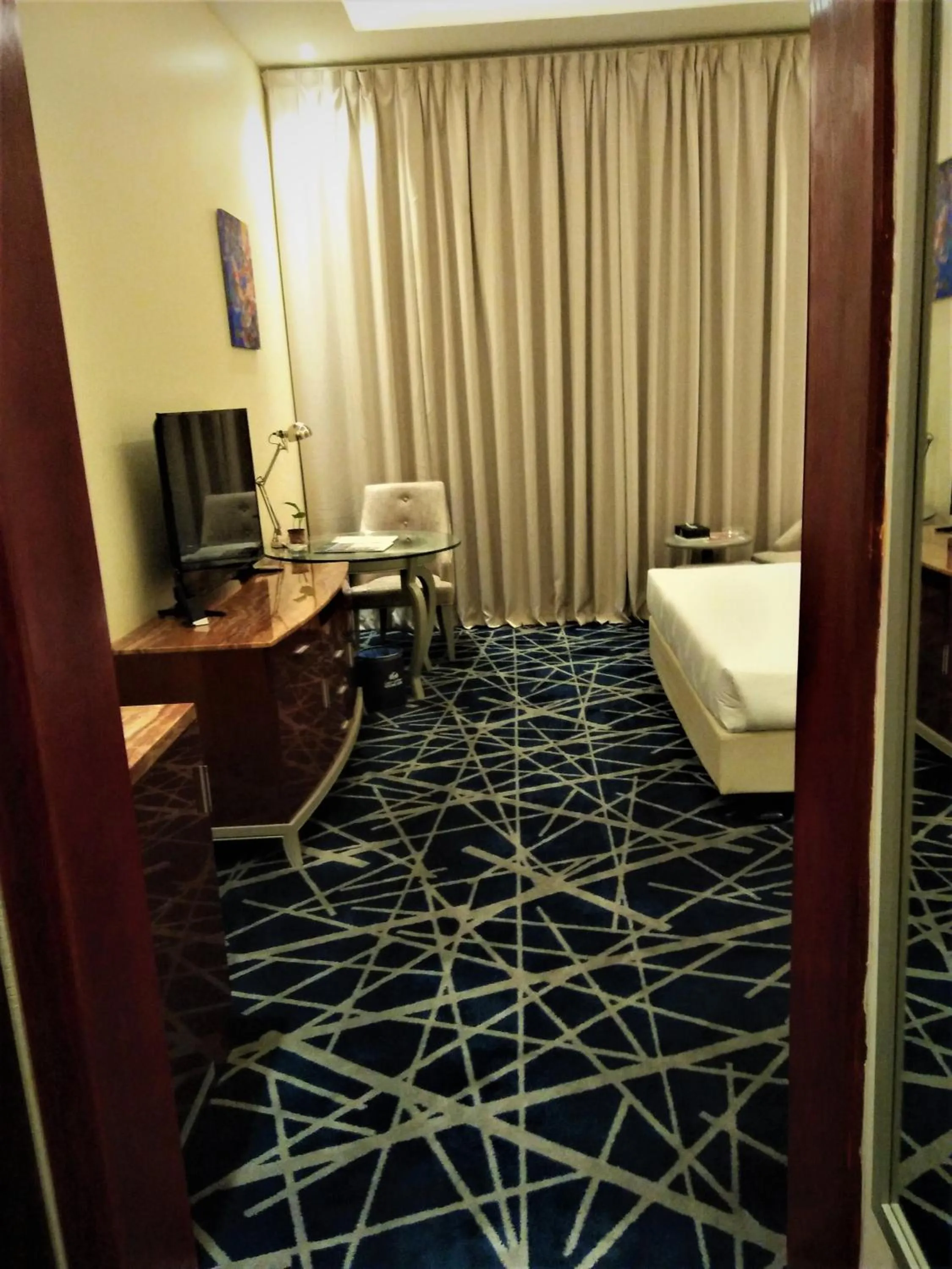 Bed in Golden Dune Hotel Turaif