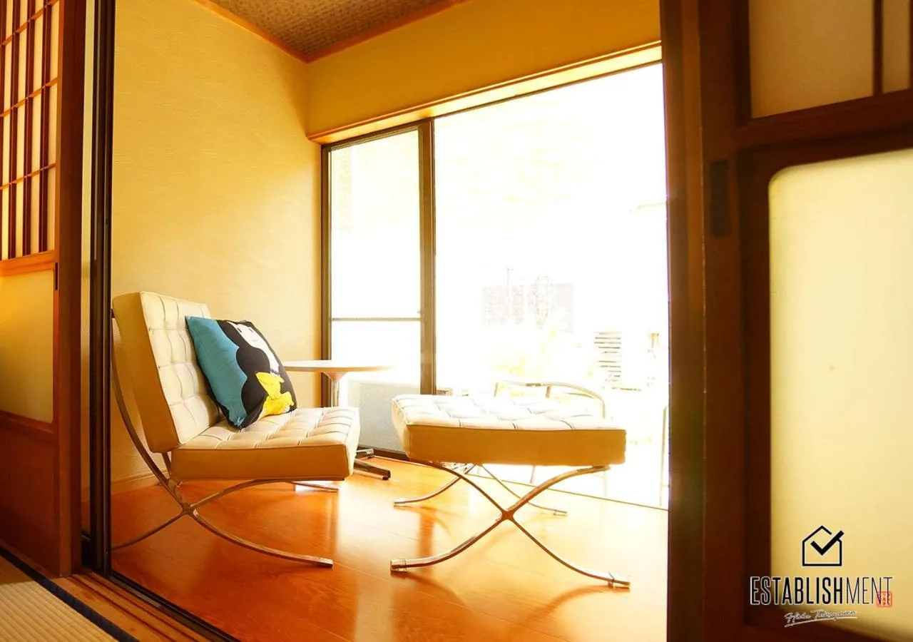 Living room in BEYOND HOTEL Takayama 1st