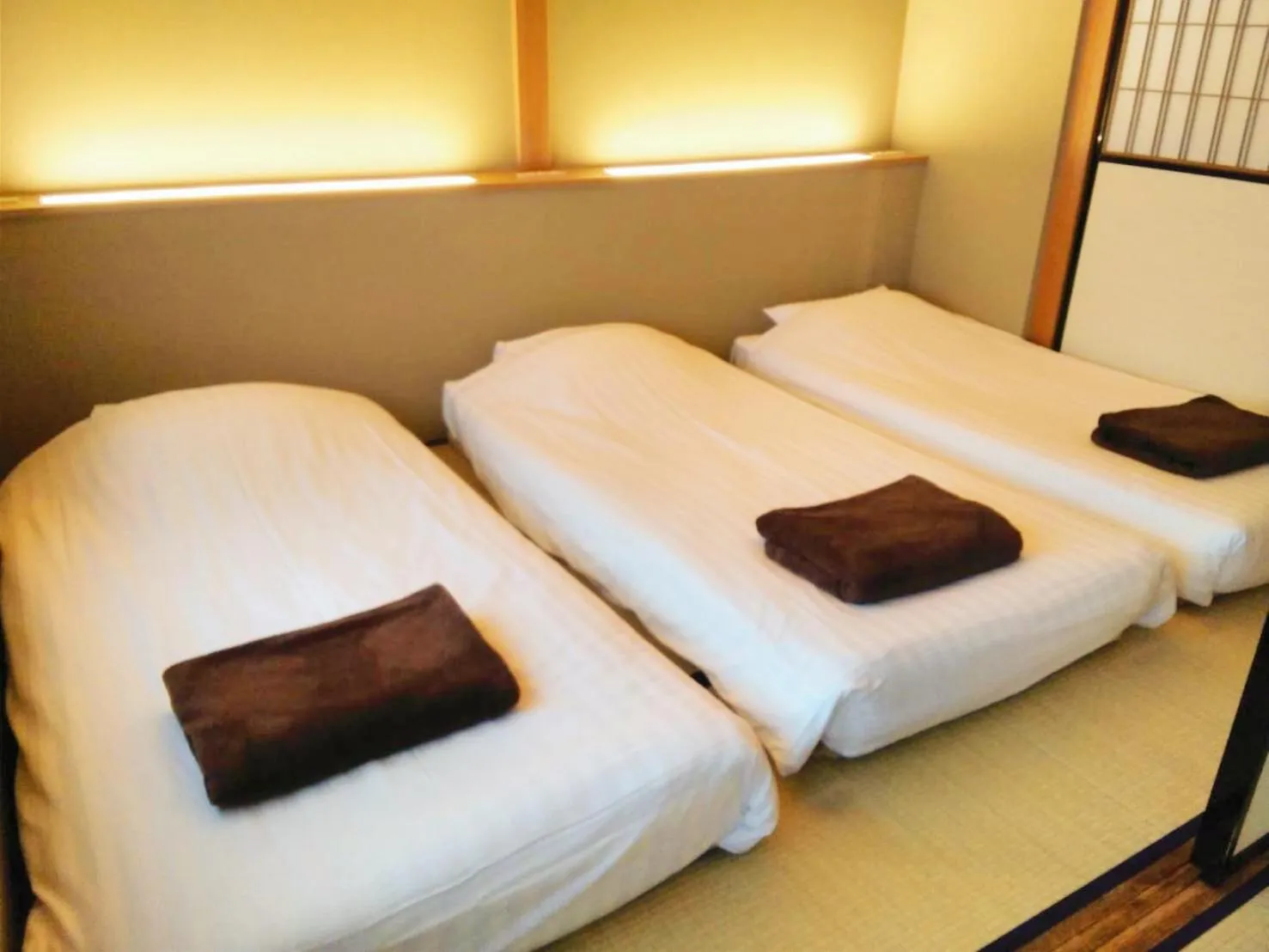 Bed in BEYOND HOTEL Takayama 1st