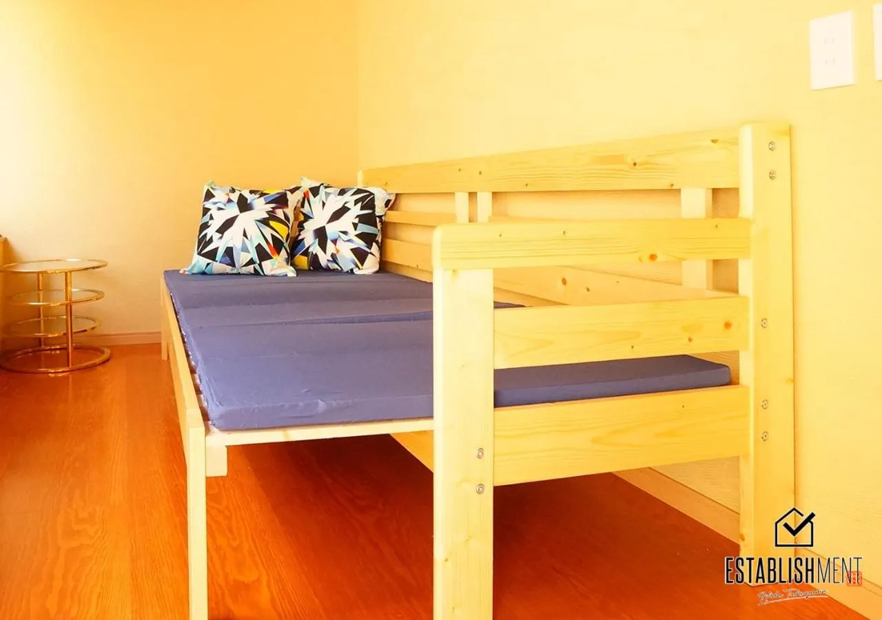 Living room, Bed in BEYOND HOTEL Takayama 1st