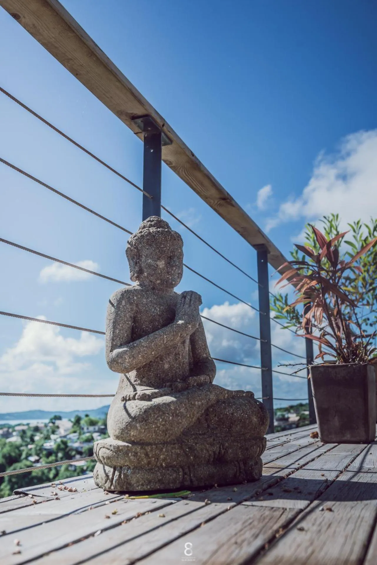 Decorative detail in Villa d’ô