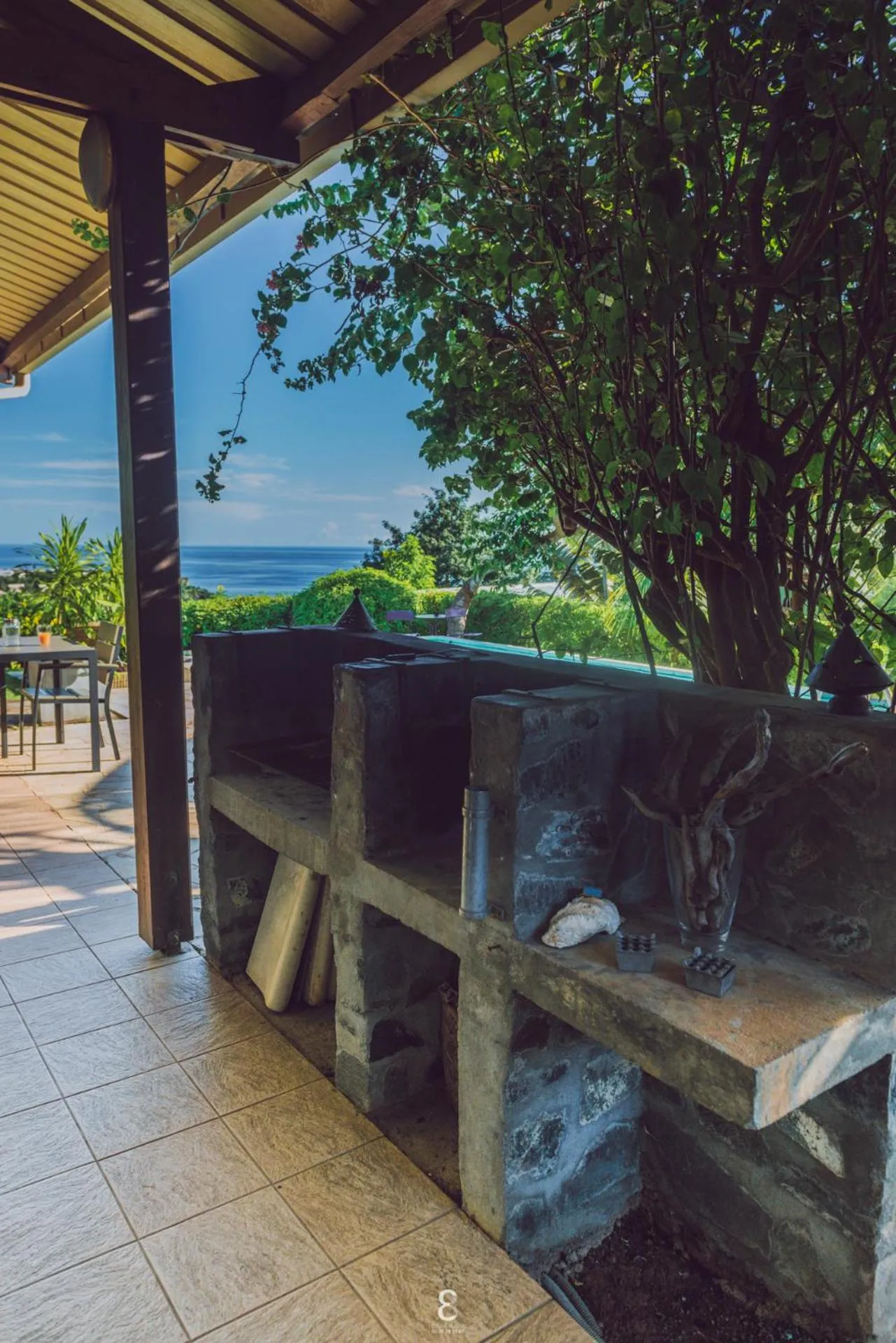 BBQ facilities in Villa d’ô