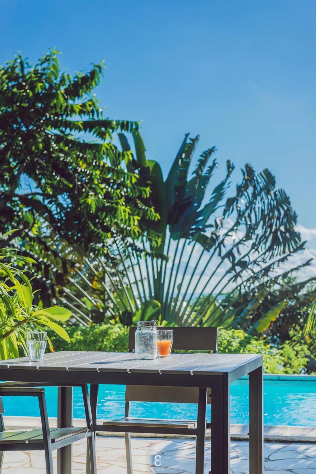 Swimming pool in Villa d’ô