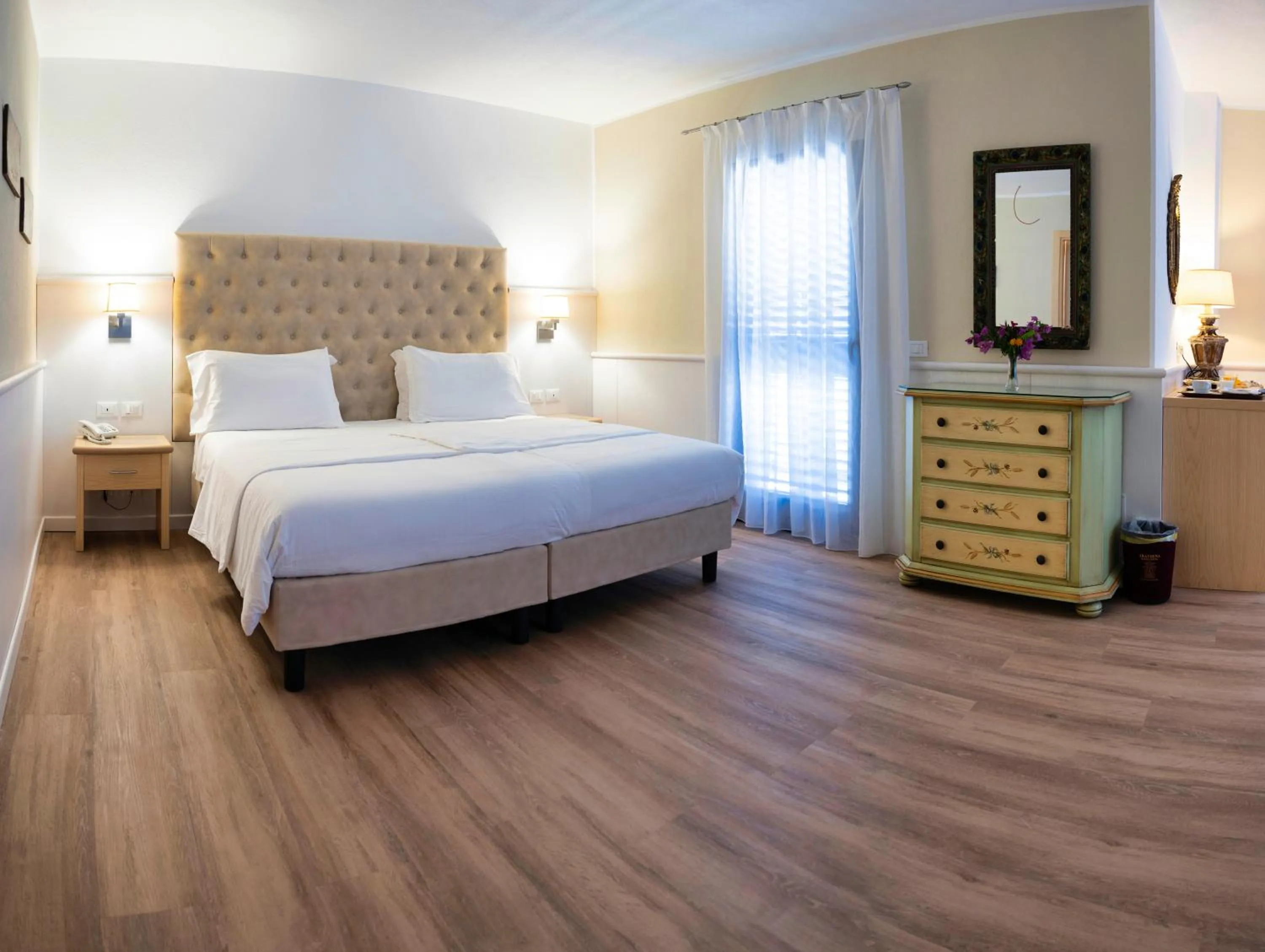 Bed in Arathena Rocks Hotel