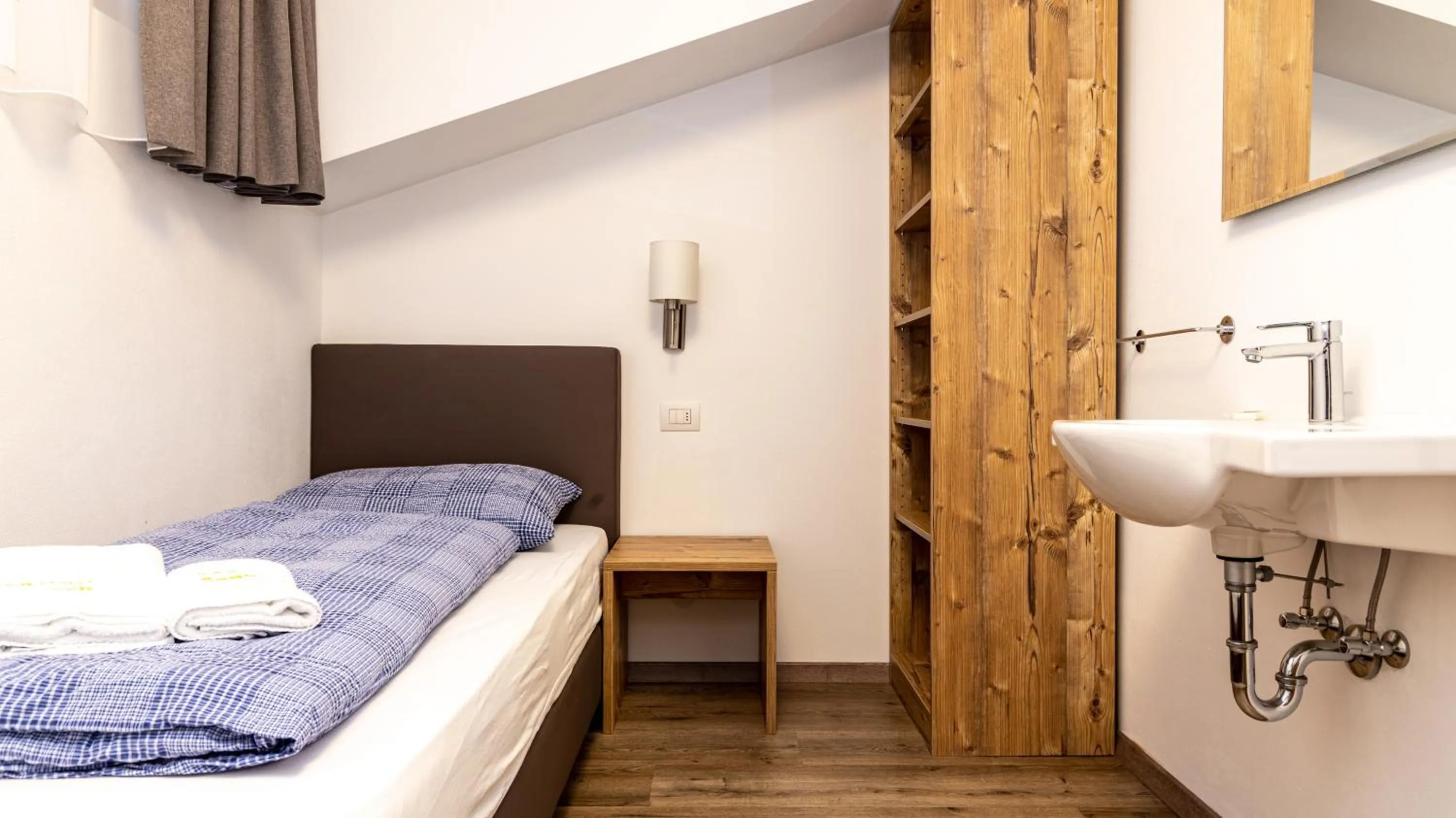 Photo of the whole room, Bed in B&B Hotel Sonneck