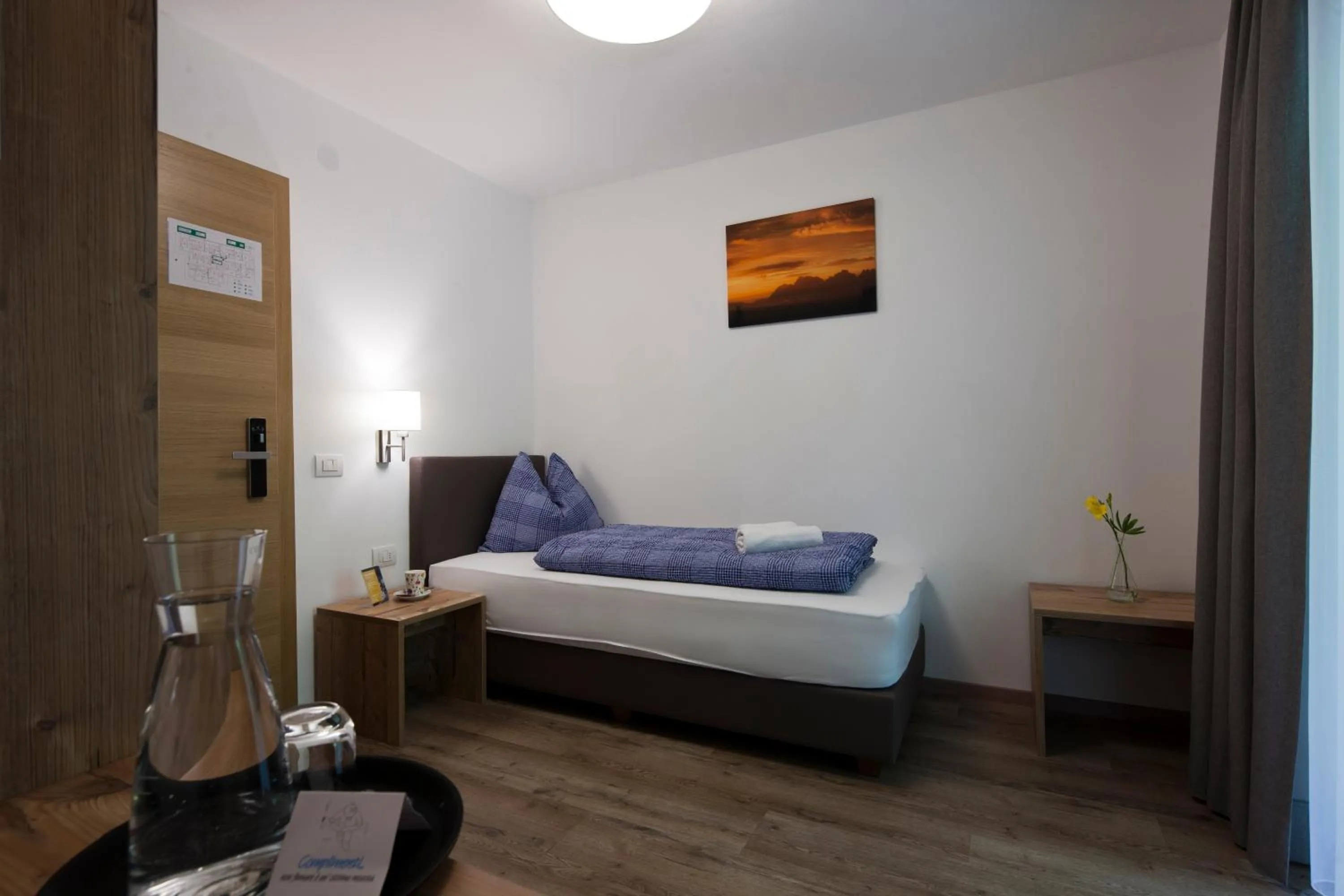 Photo of the whole room, Bed in B&B Hotel Sonneck