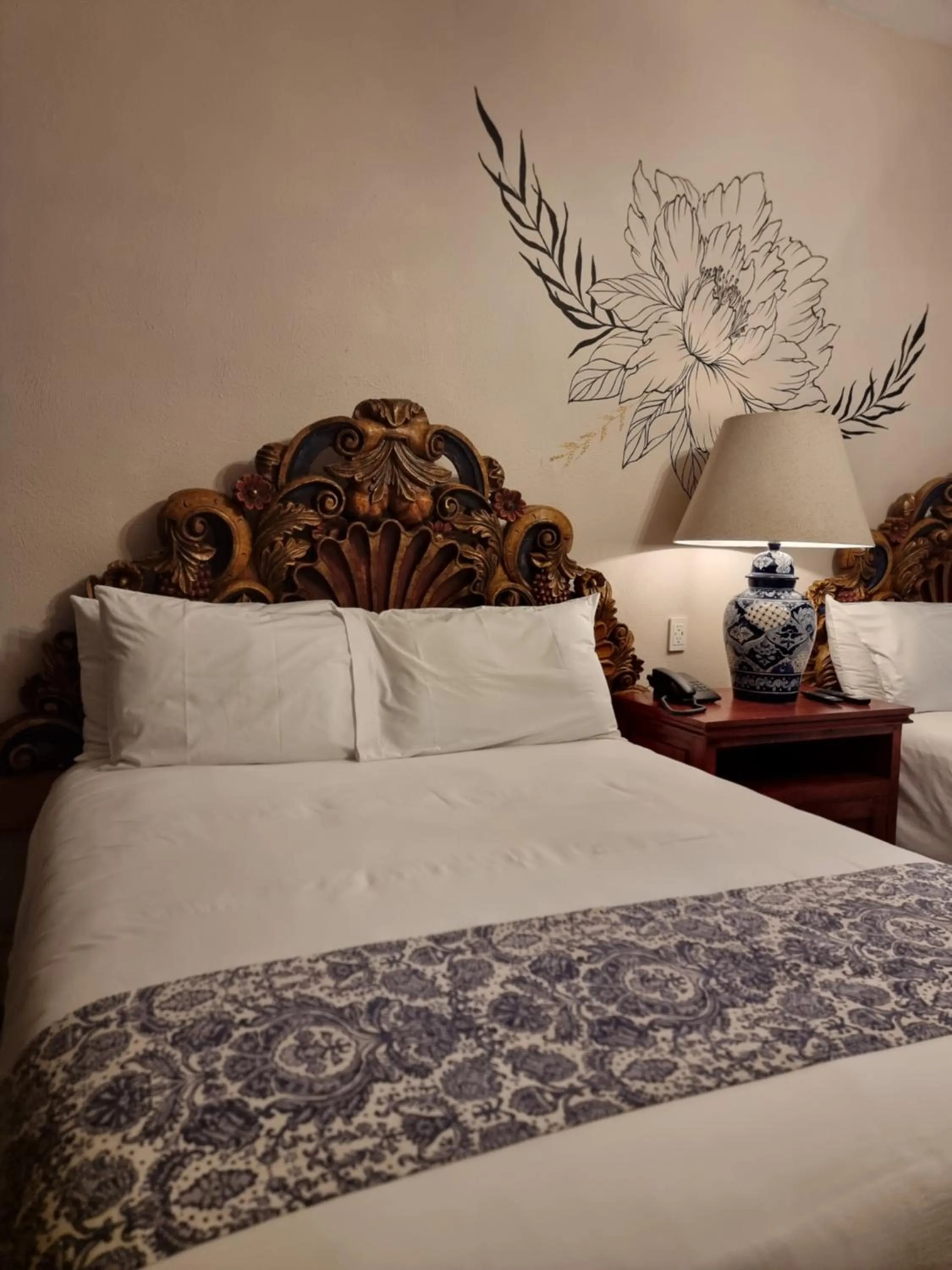 Bed in Hacienda de las Flores