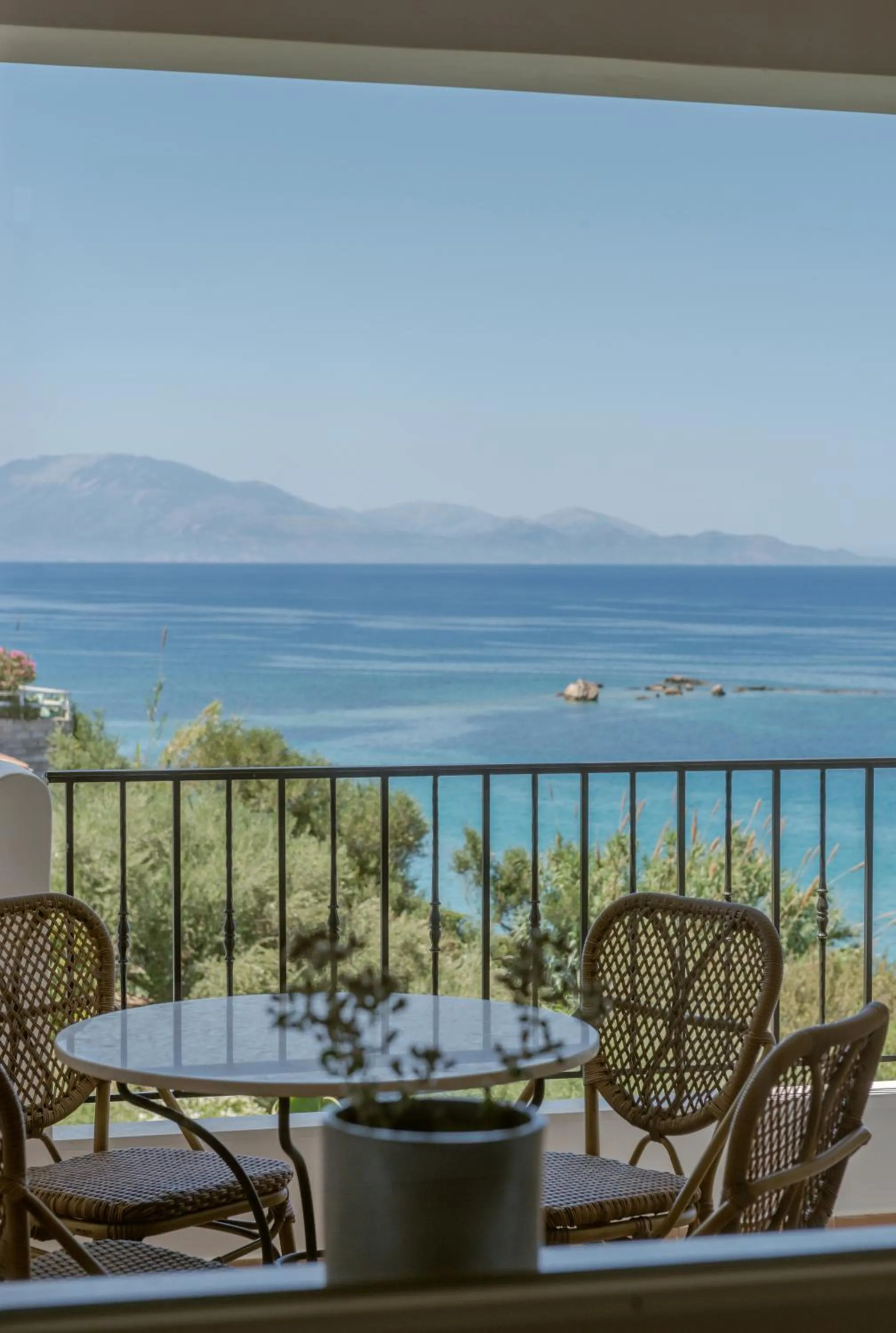 Balcony/Terrace in Erietta Aparthotel