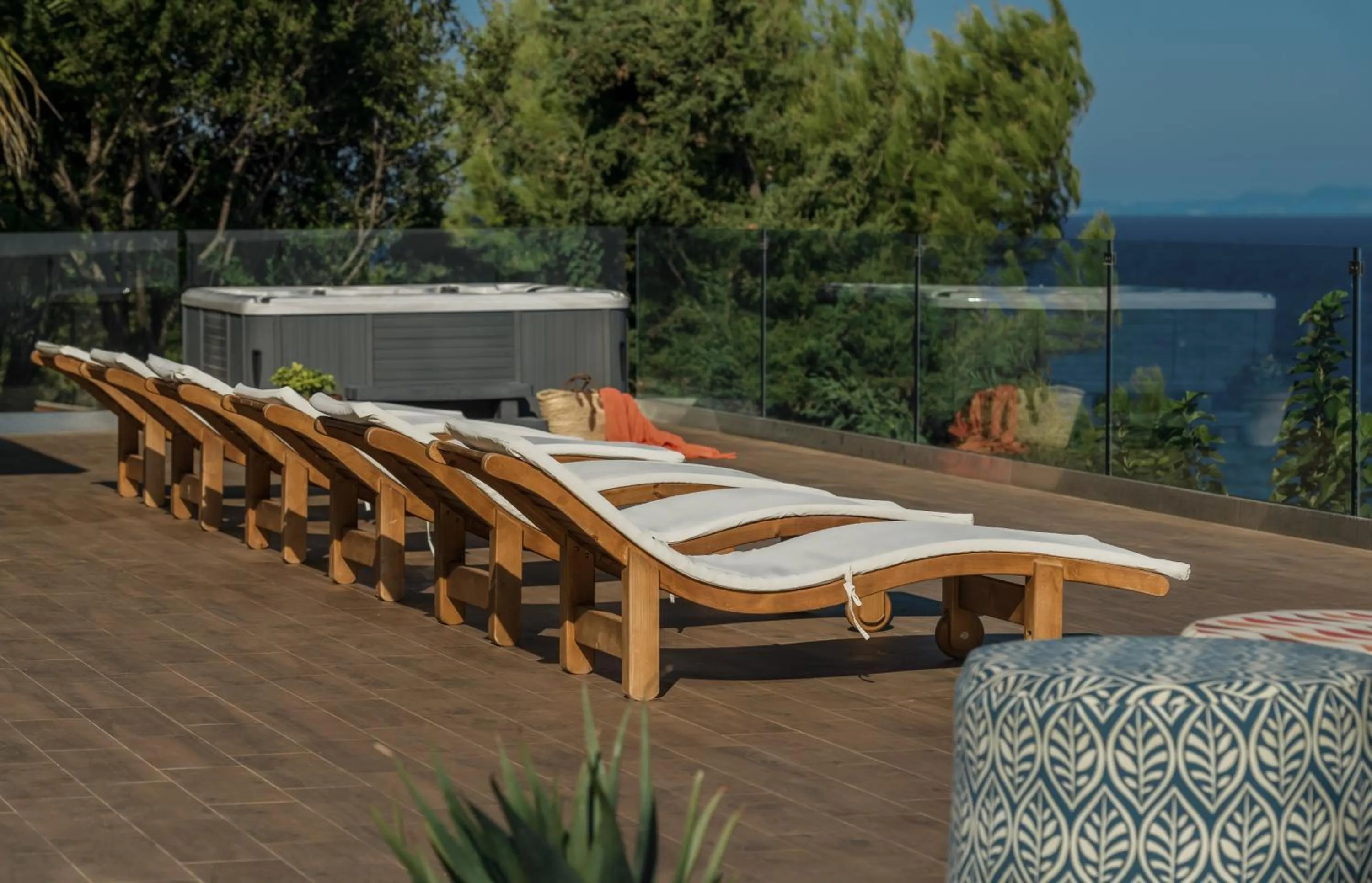 Patio in Erietta Aparthotel