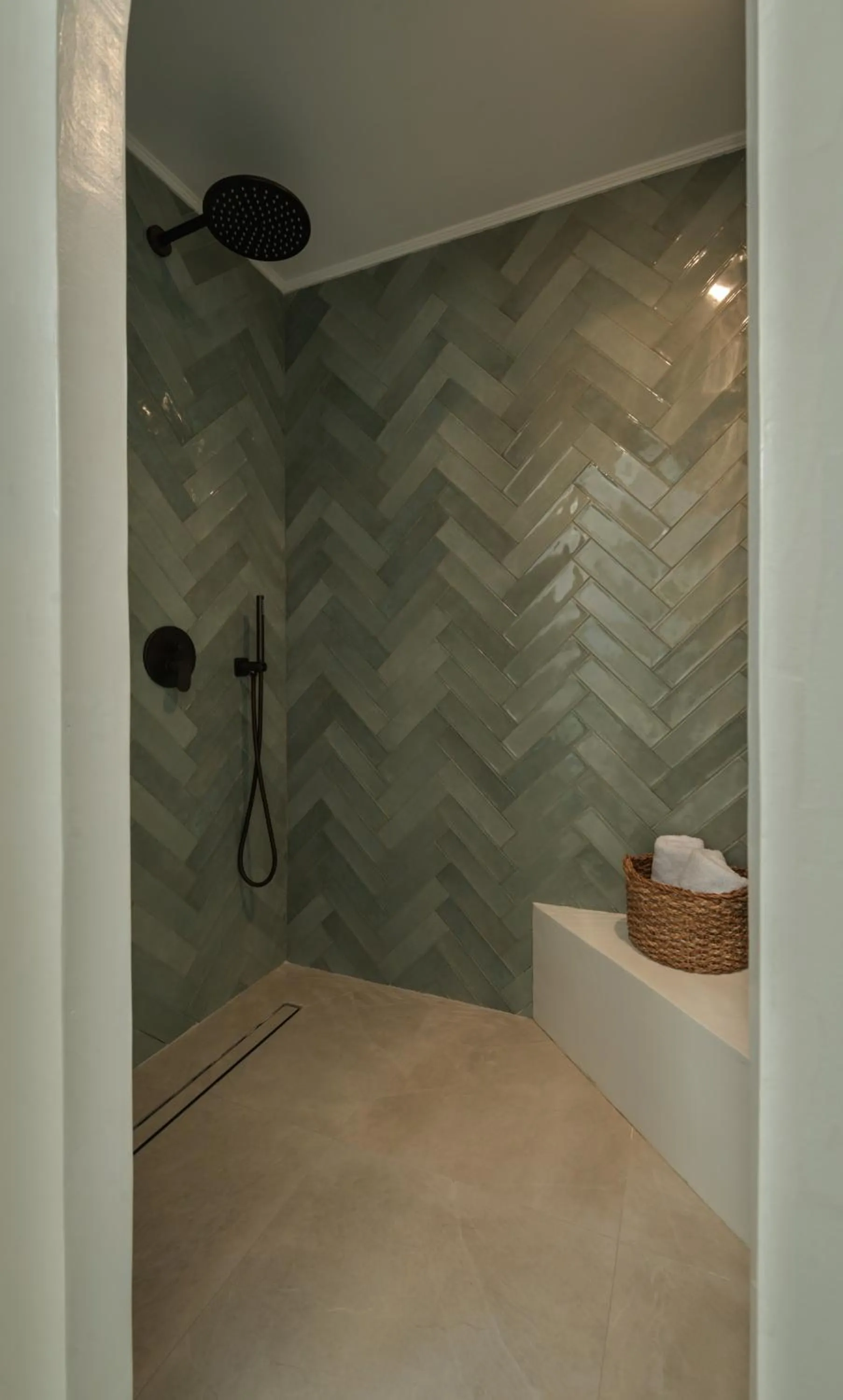 Bathroom in Erietta Aparthotel