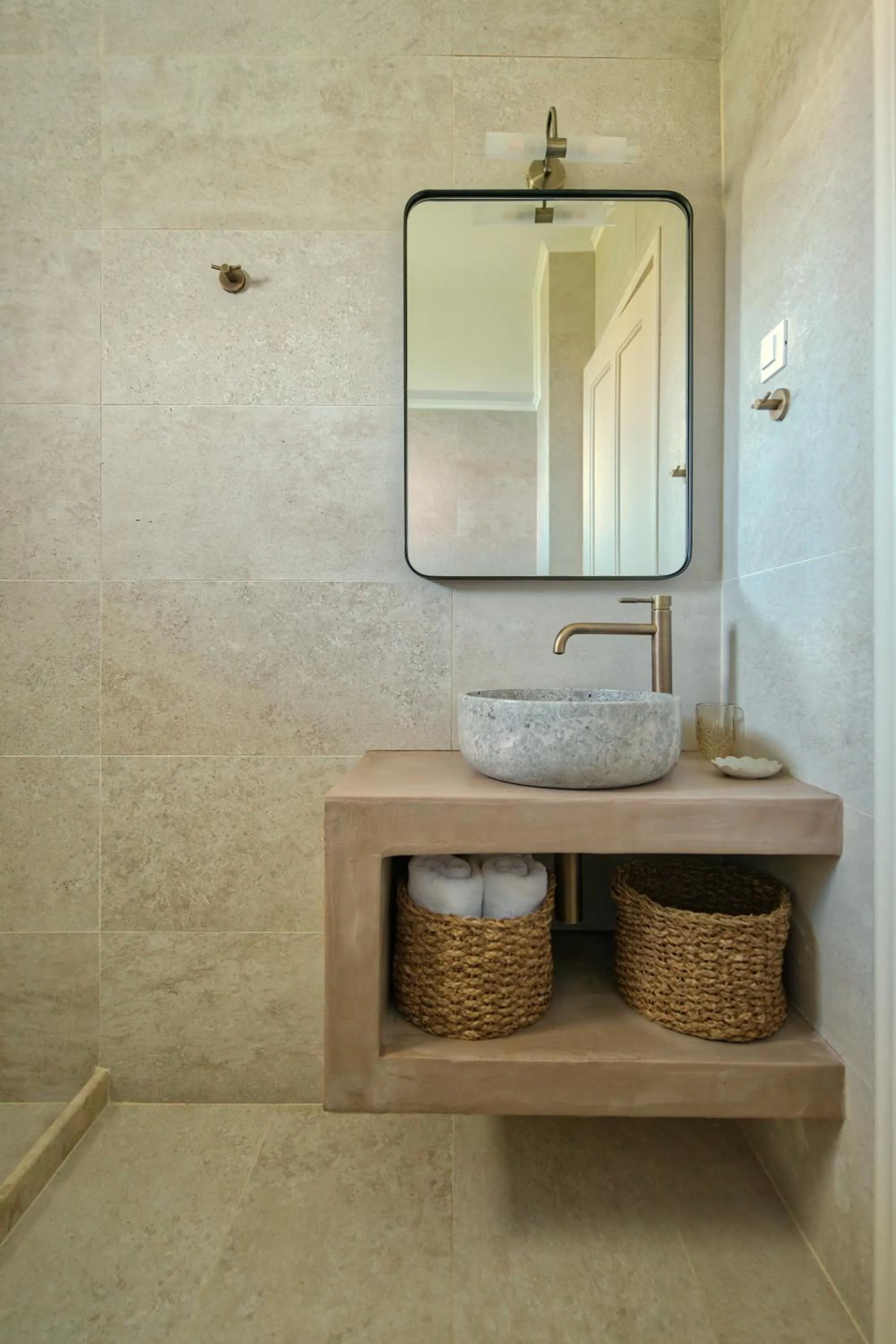 Bathroom in Erietta Aparthotel