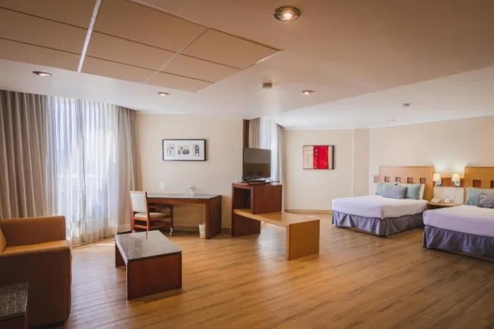 Bed in Hotel Mirabel