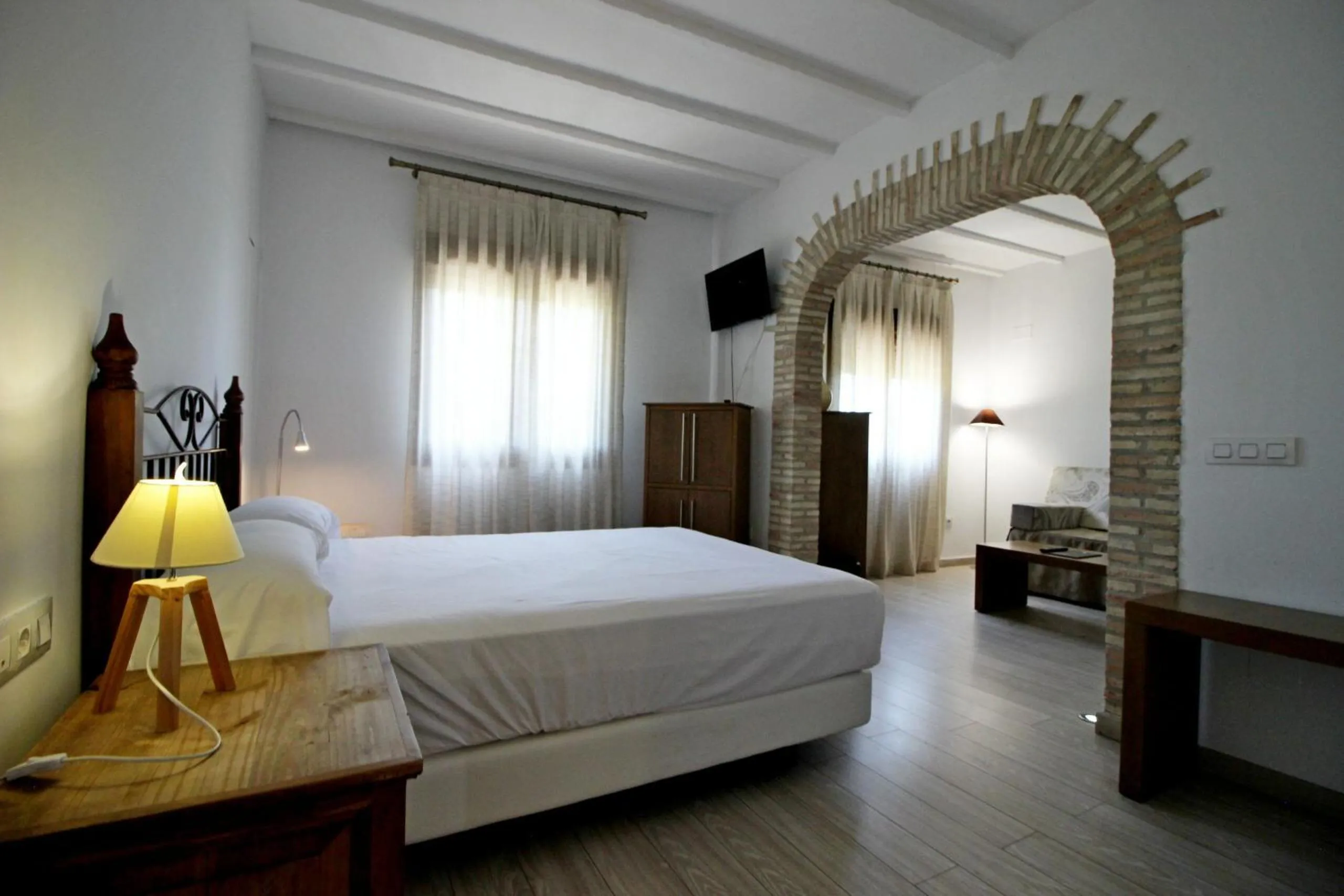 Photo of the whole room, Bed in Villa Xarahiz