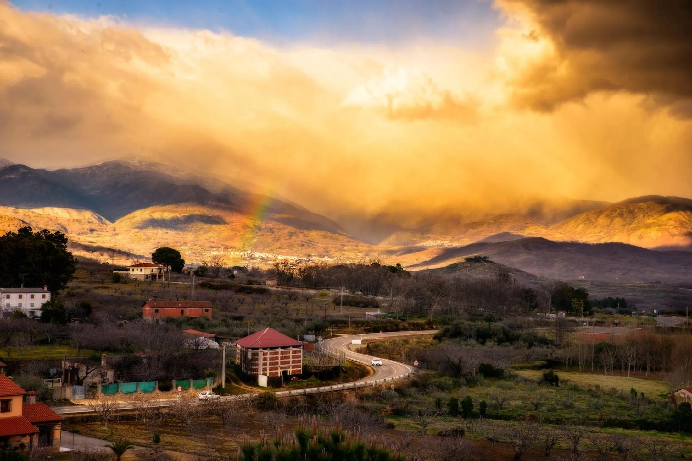 Bird's eye view in Villa Xarahiz