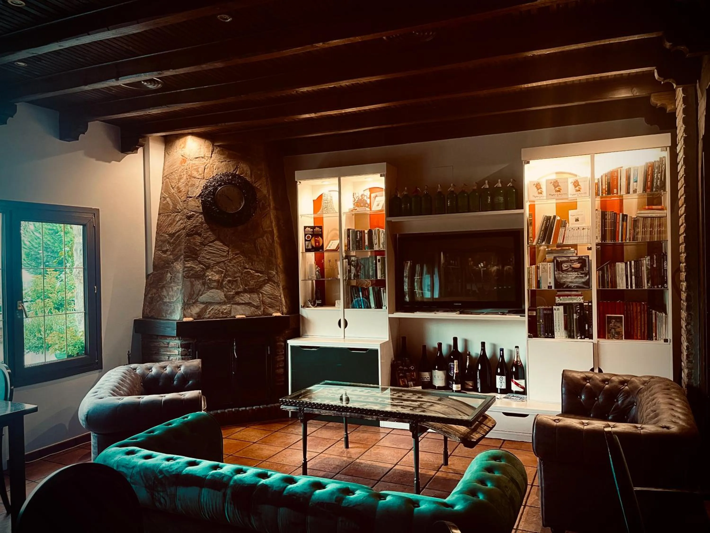 Lounge or bar in Villa Xarahiz