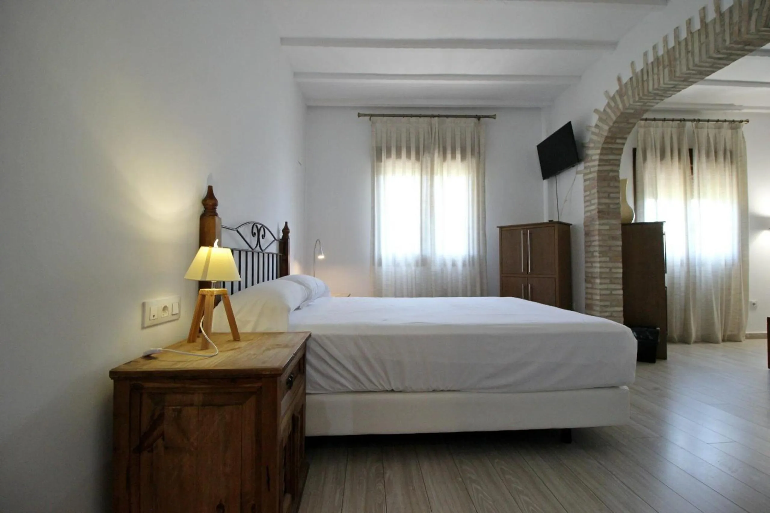 Bed in Villa Xarahiz