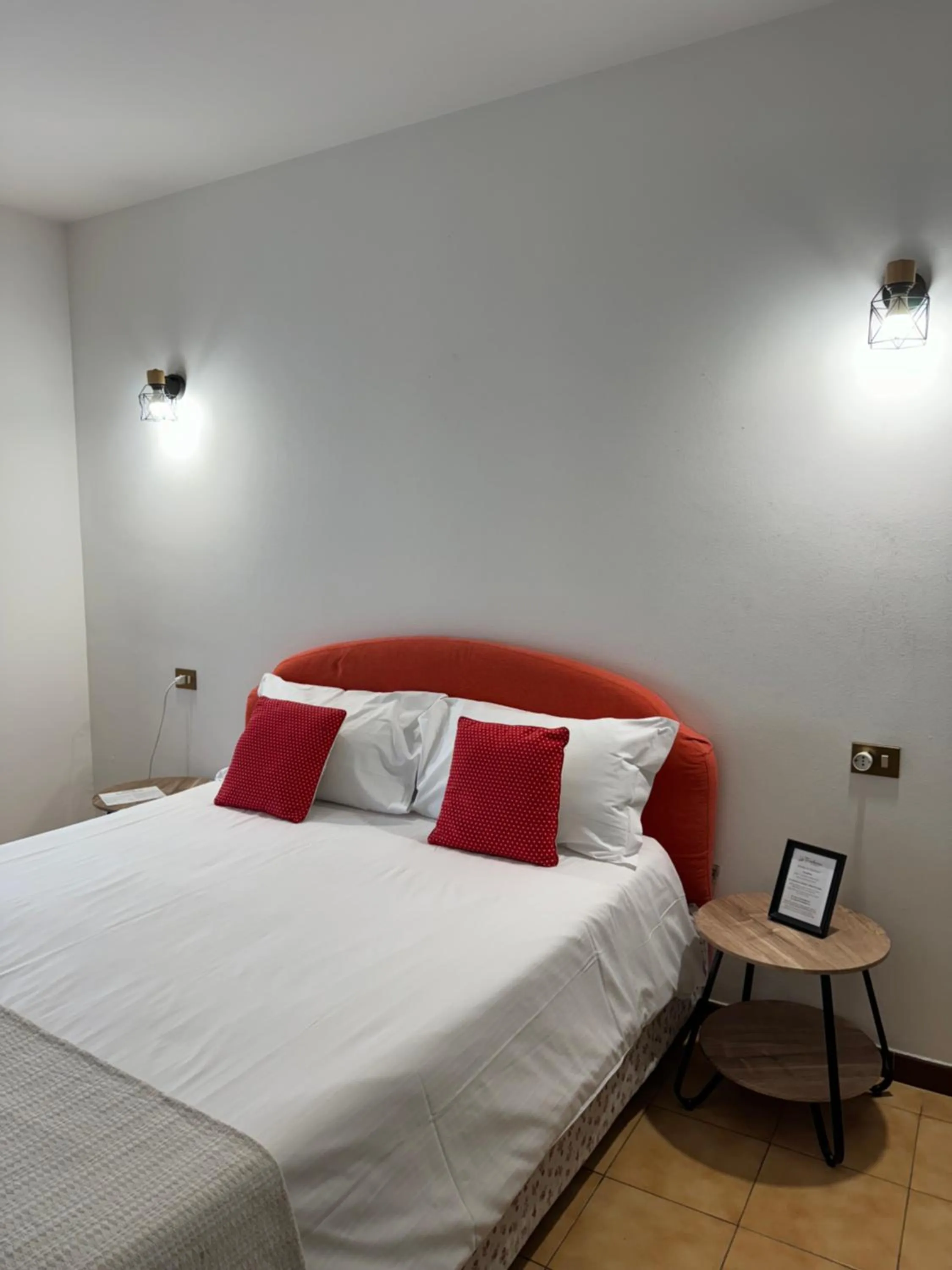 Bed in Hotel La Fontana