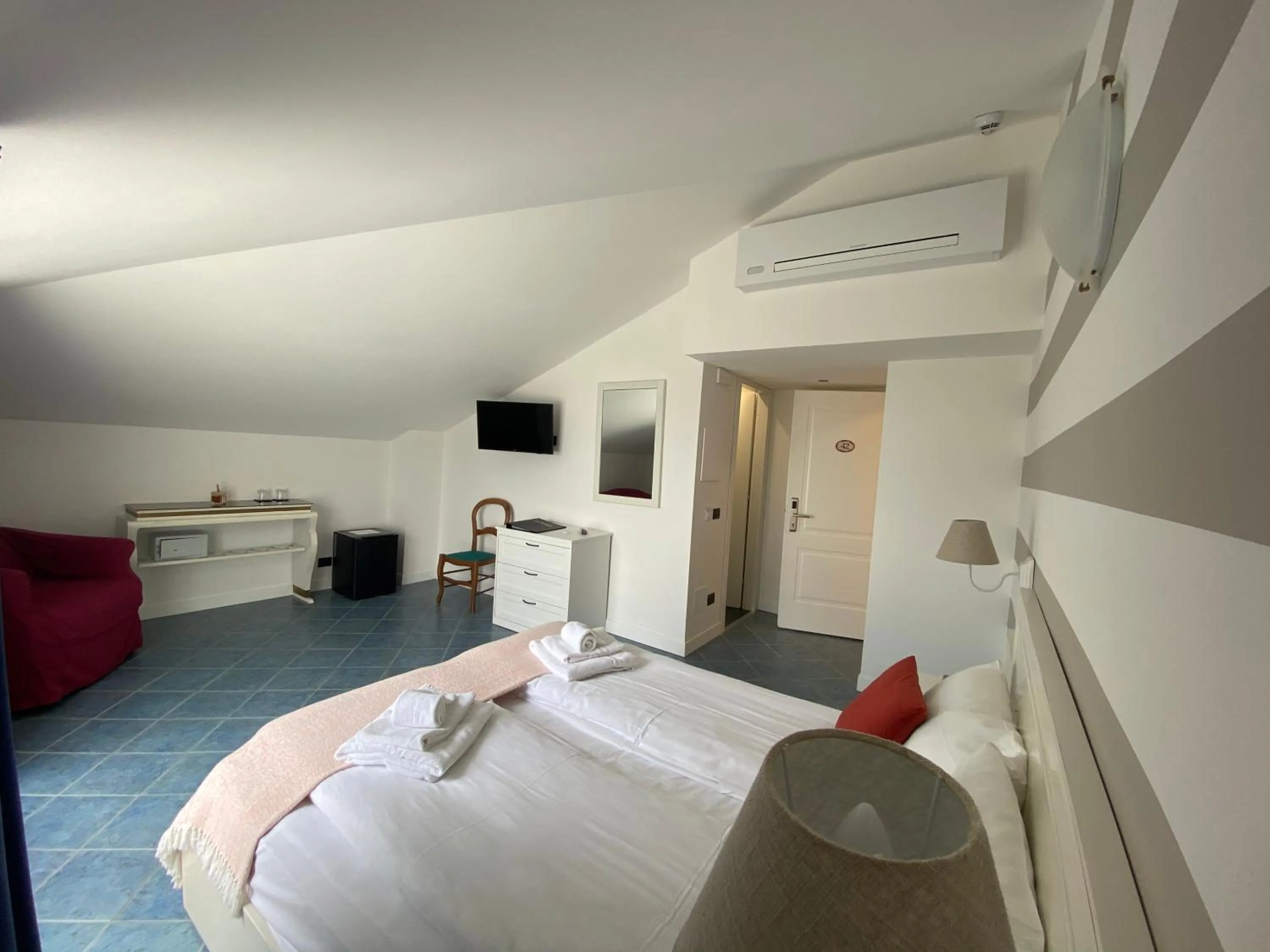 Bed in Hotel La Fontana