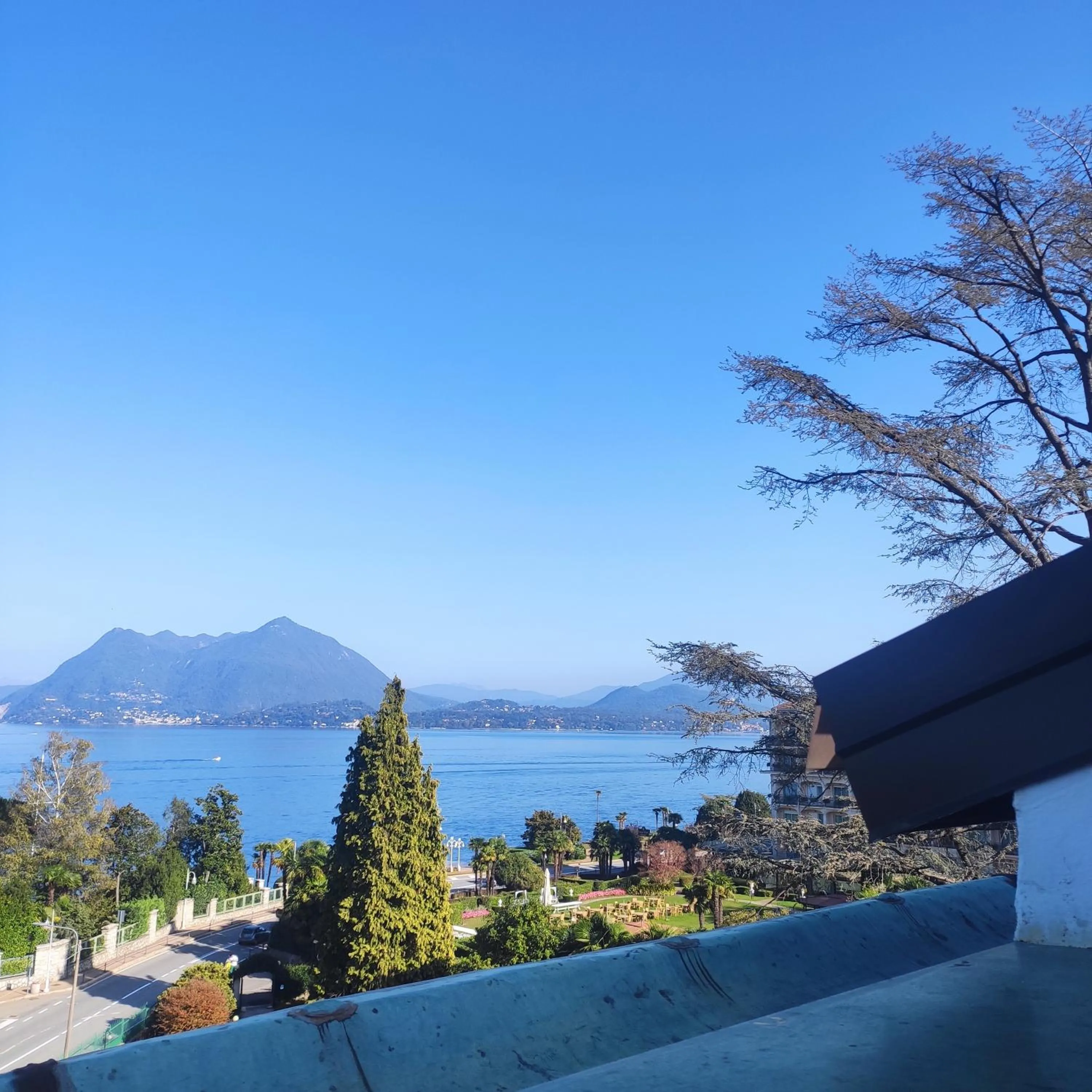 Lake view in Hotel La Fontana