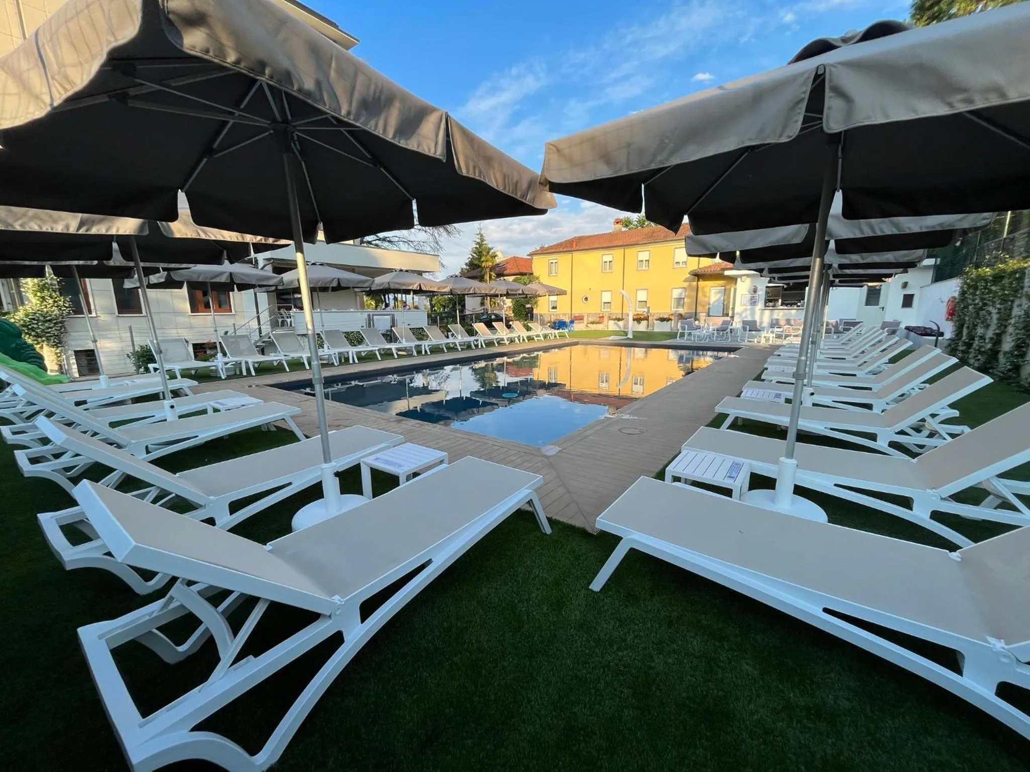 Patio in Hotel La Fontana