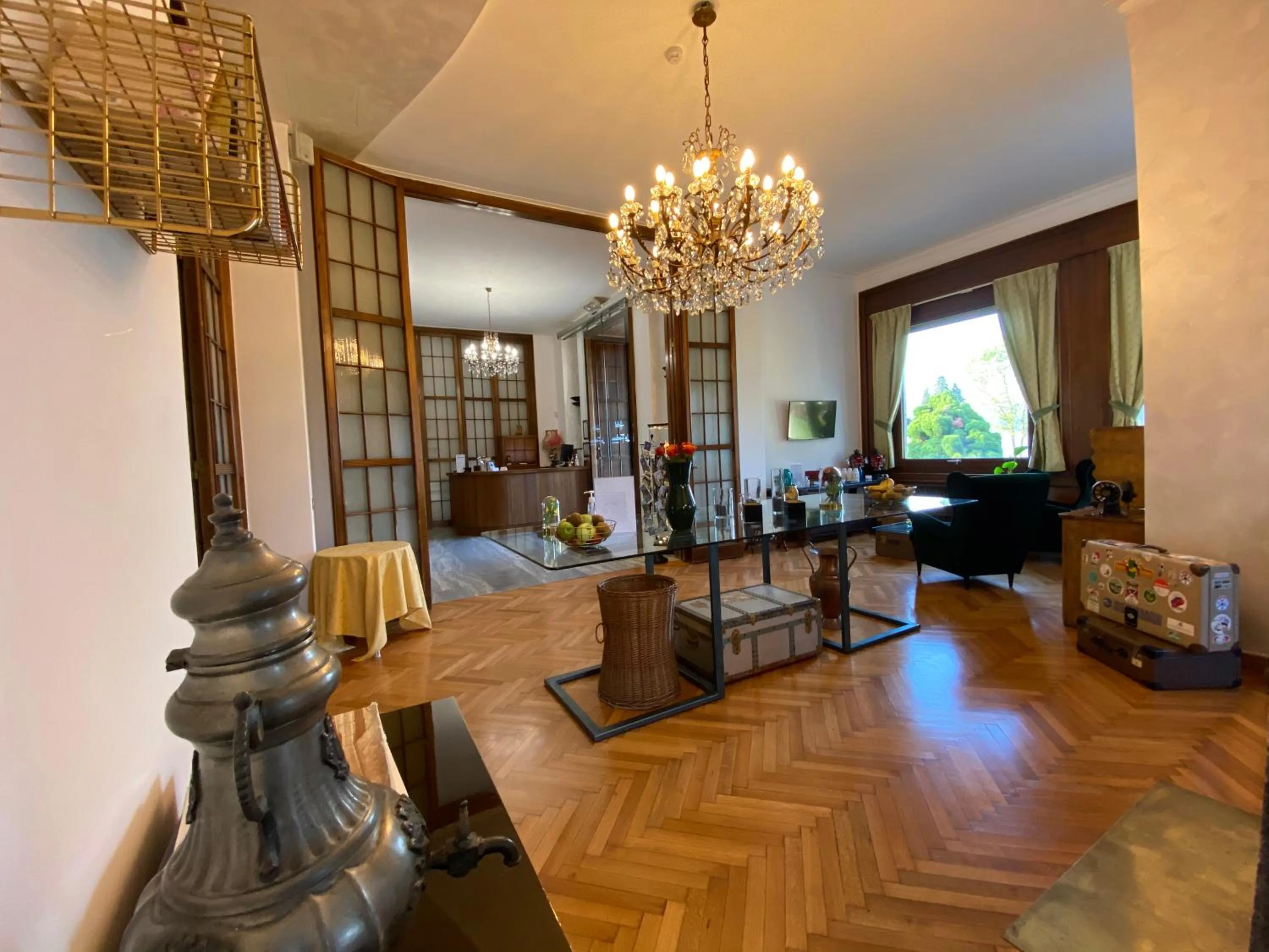 Living room in Hotel La Fontana