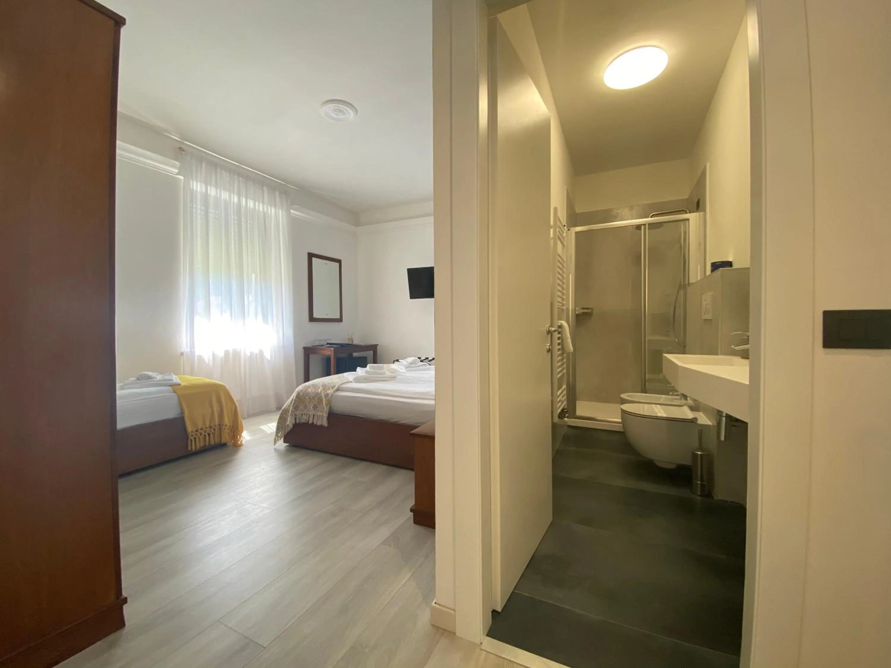 Bed in Hotel La Fontana