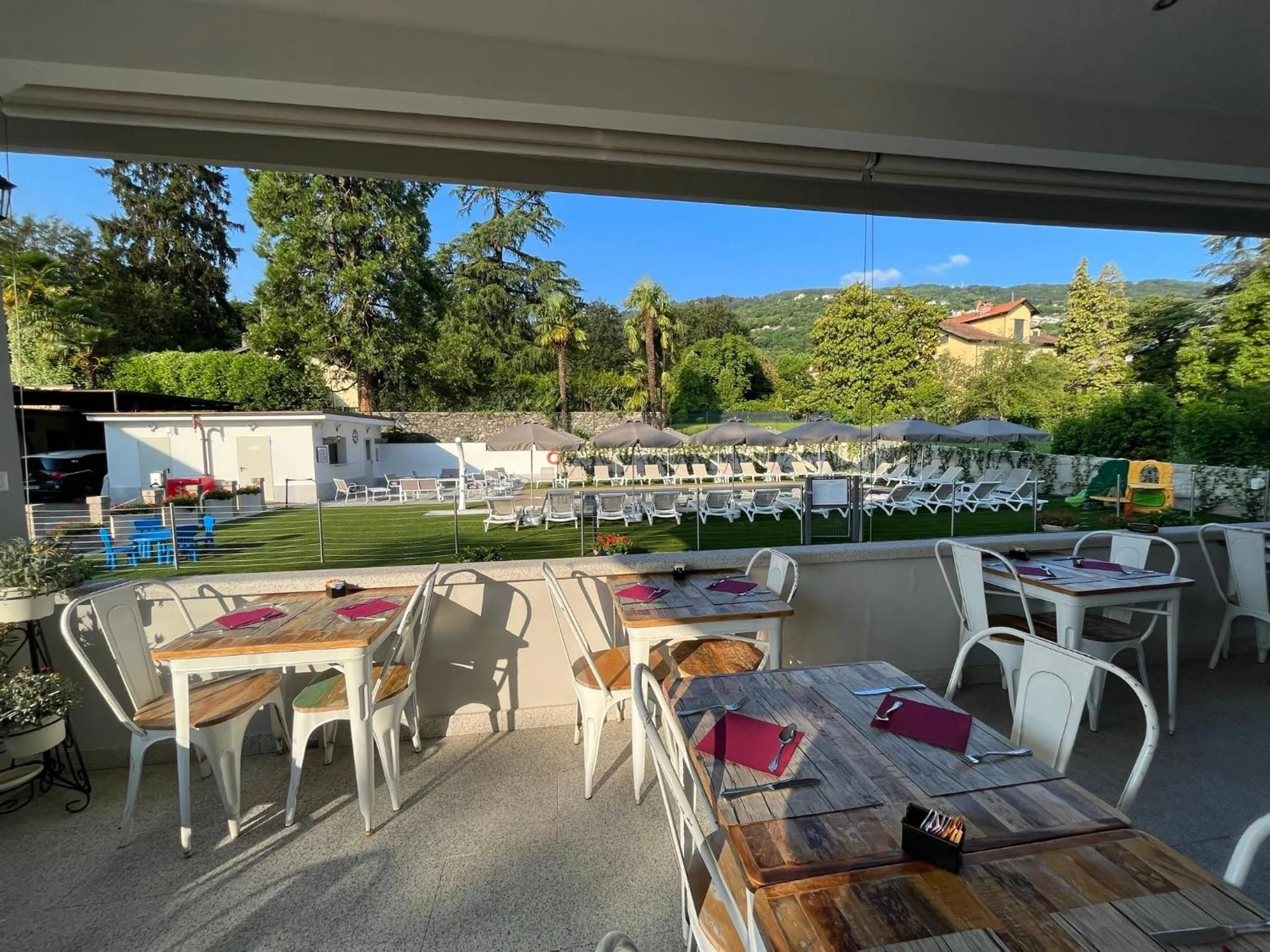 Balcony/Terrace in Hotel La Fontana