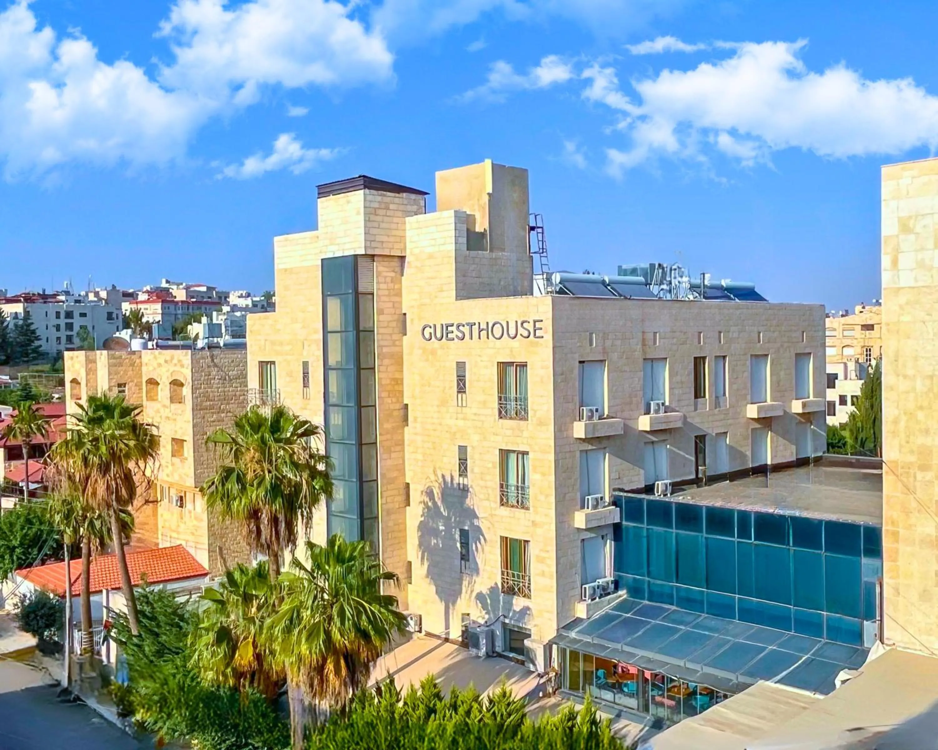 Property building in Guest House Hotel Amman by FHM