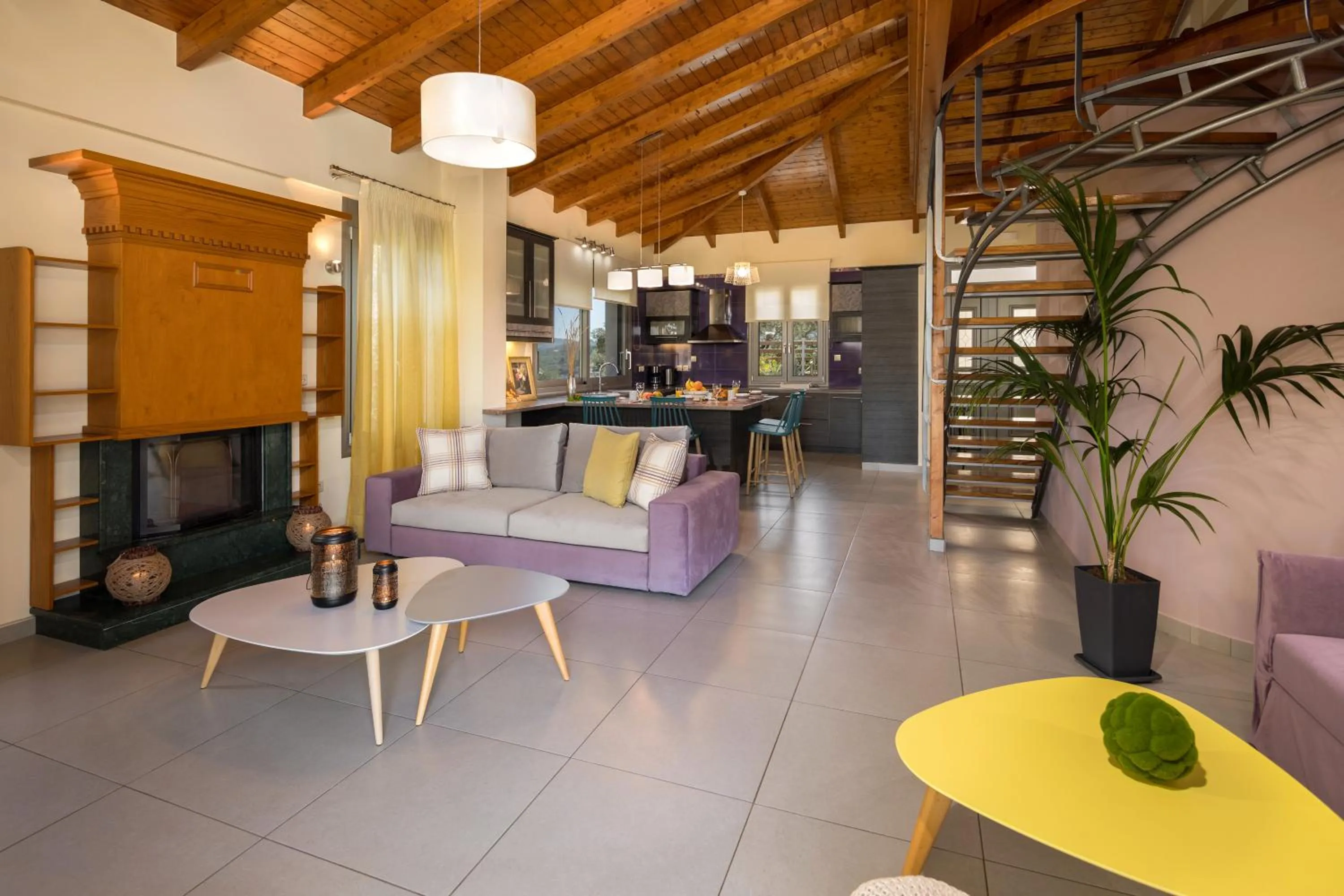 Living room in Villa Annaset