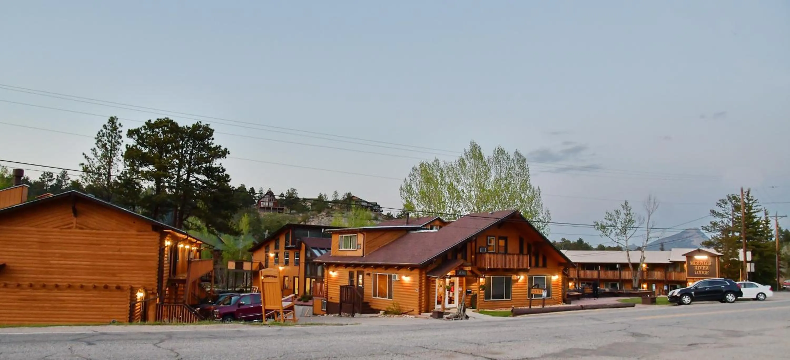 Street view in Murphy's River Lodge