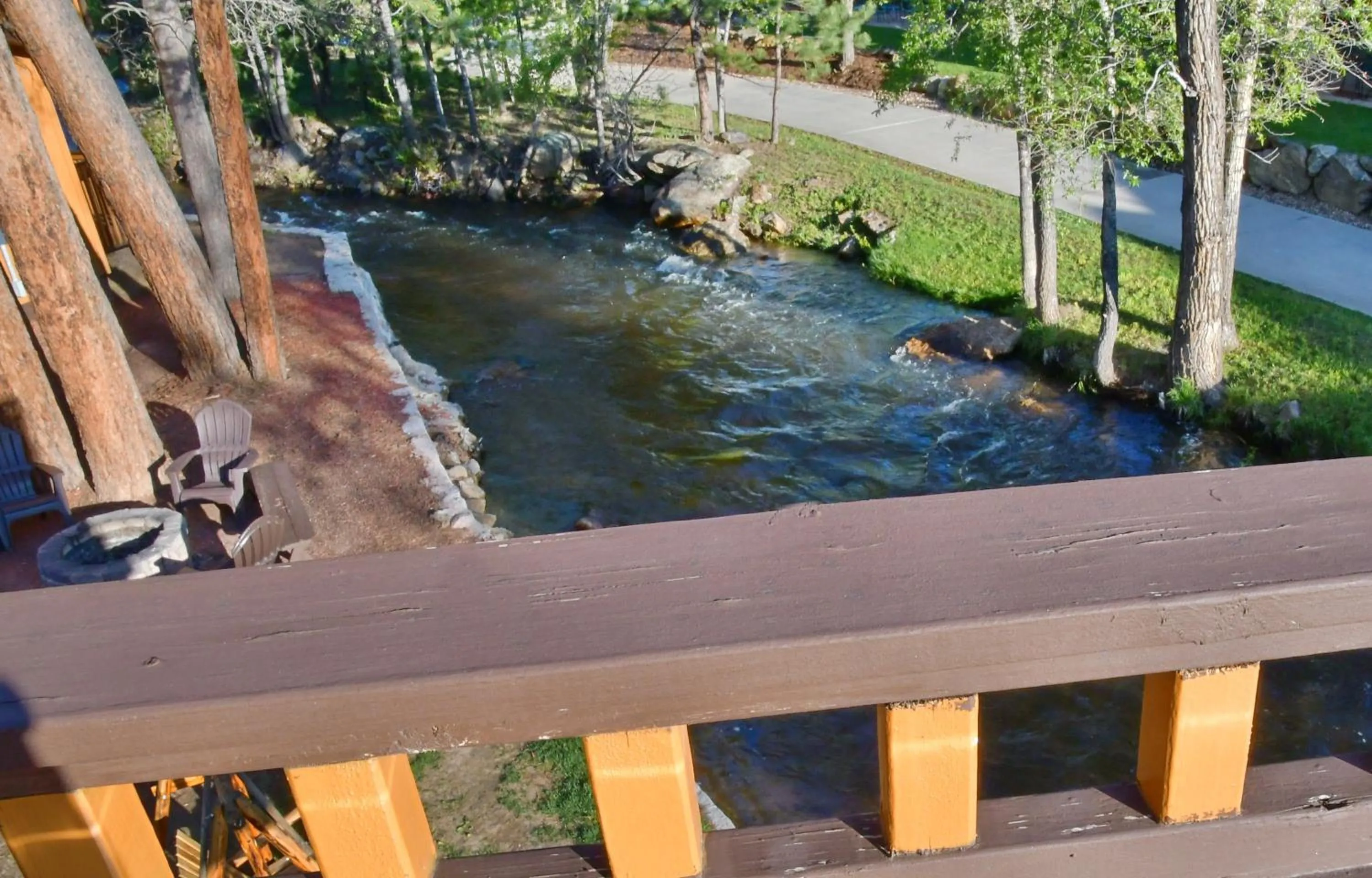 Bird's eye view in Murphy's River Lodge