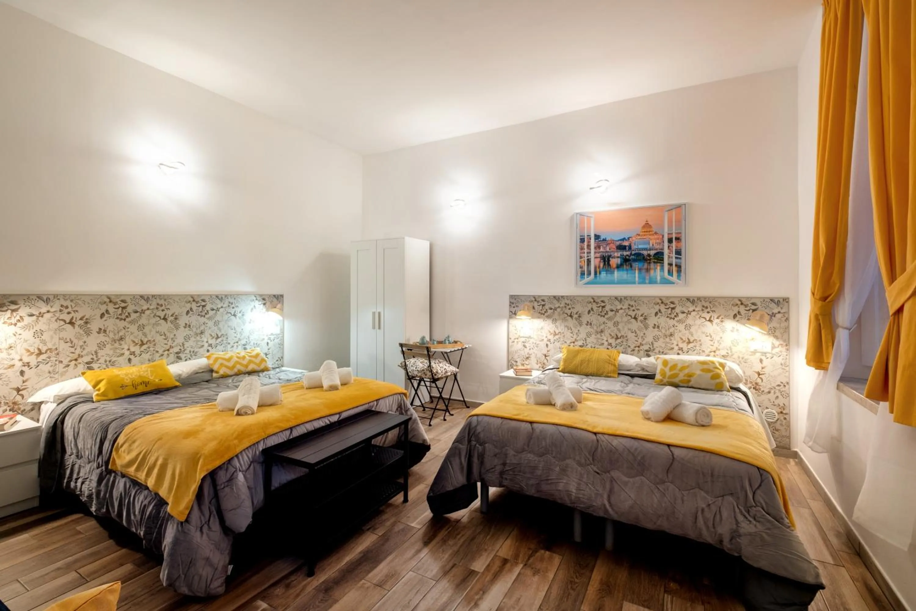 View (from property/room), Bed in Vatican36 Guest House